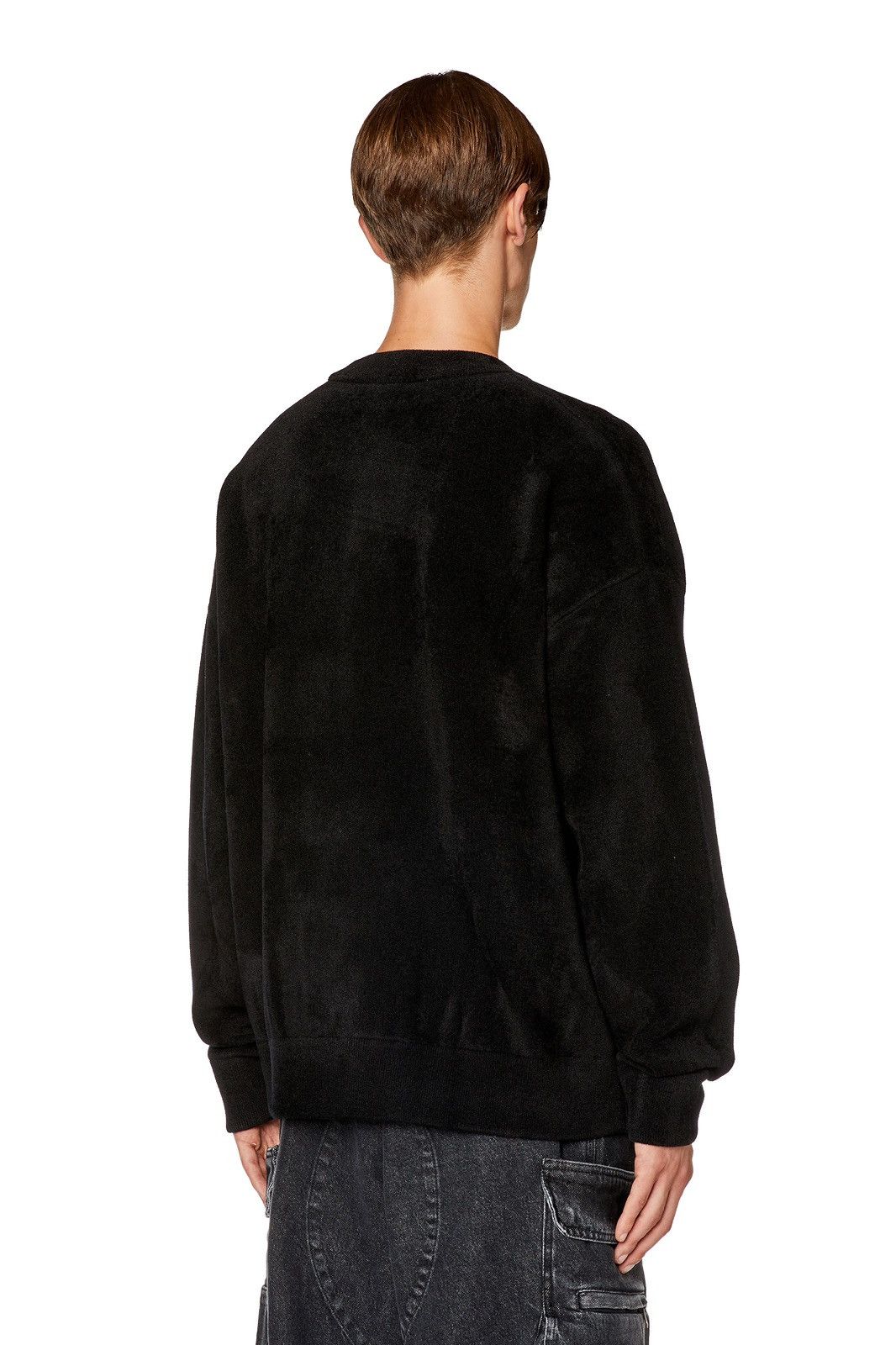 Diesel Diesel K-Tria Sweatshirt with distressed oval D Size US S / EU 44-46 / 1 - 7 Thumbnail