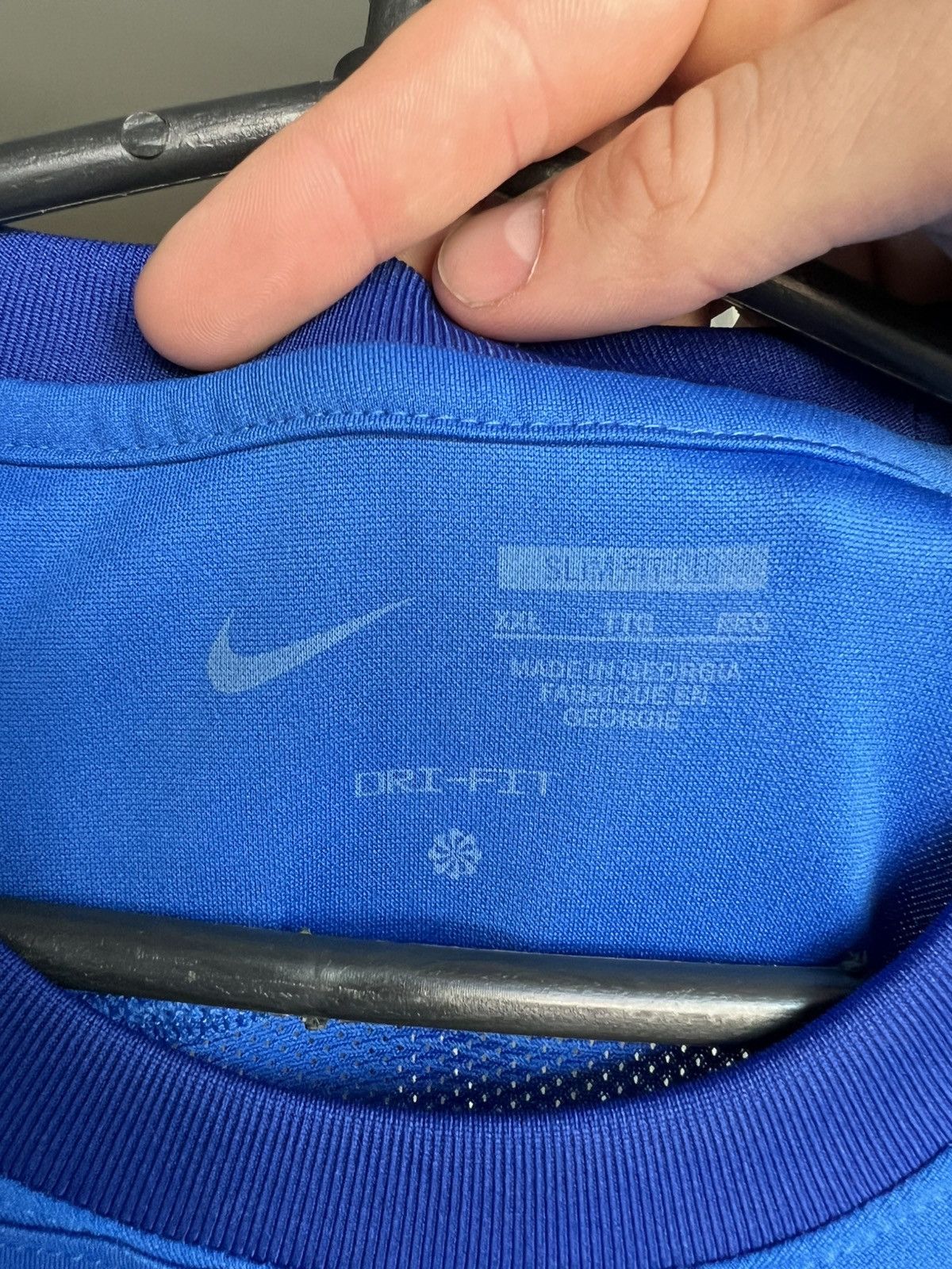 Nike × Undefeated Nike Undefeated Birmingham City 2023-2024 Home Jersey Size US XXL / EU 58 / 5 - 9 Thumbnail