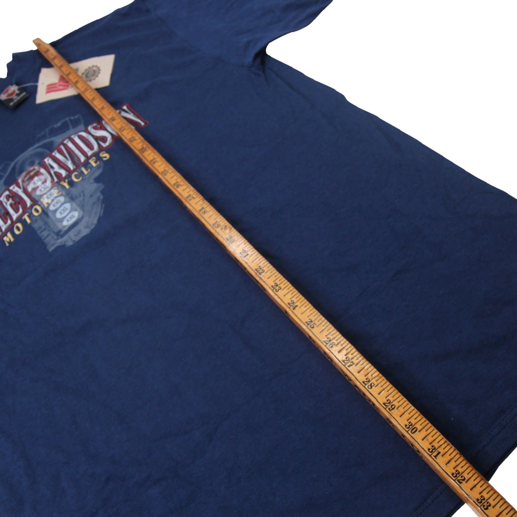 Harley Davidson VINTAGE Harley-Davidson Mens XXL Graphic T Shirt Blue NWT Size US XXL / EU 58 / 5 - 6 Thumbnail