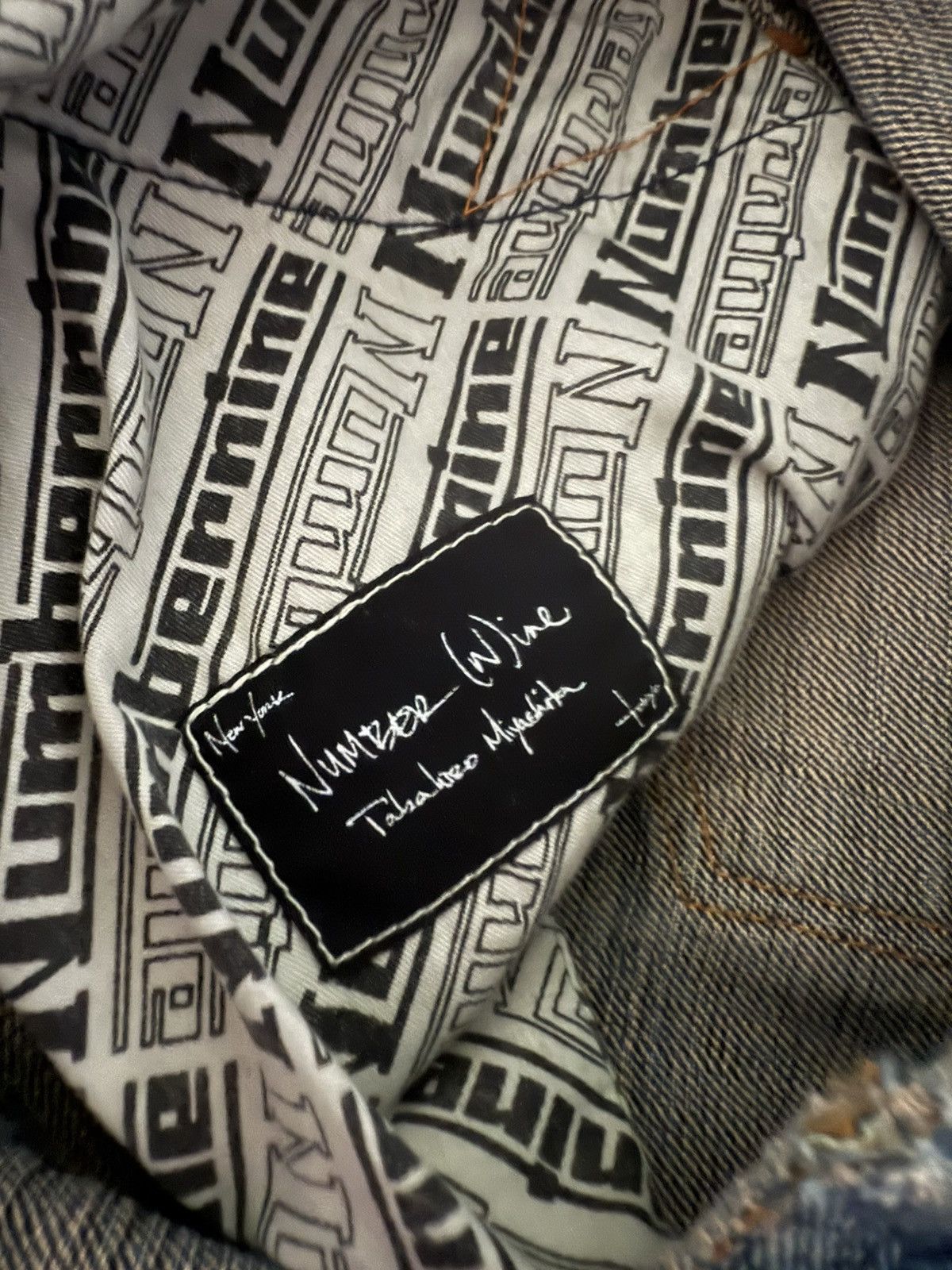 Number (N)ine Number Nine cobain denim Size US 30 / EU 46 - 3 Thumbnail