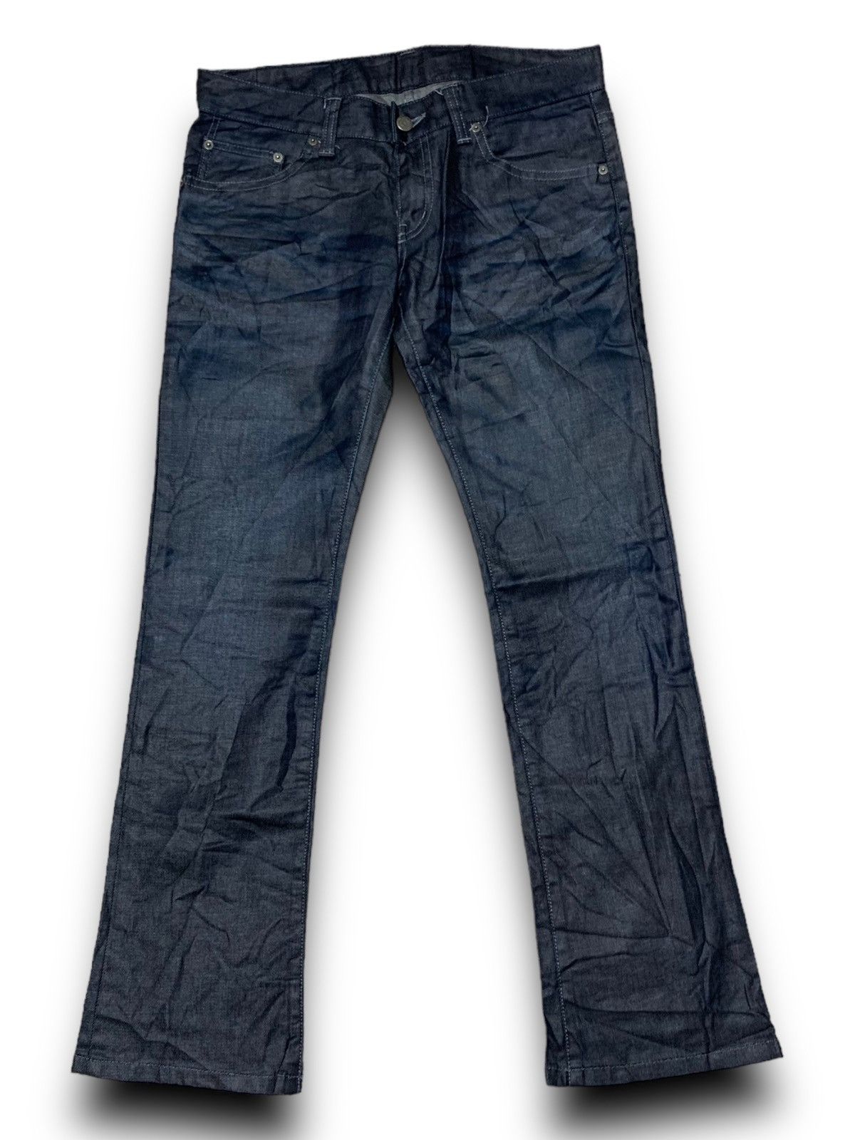 Japanese Brand × Tornado Mart VINTAGE TORNADO MART WAX COAT JAPANESE BRAND JEANS DENIM Size US 33 - 2 Thumbnail