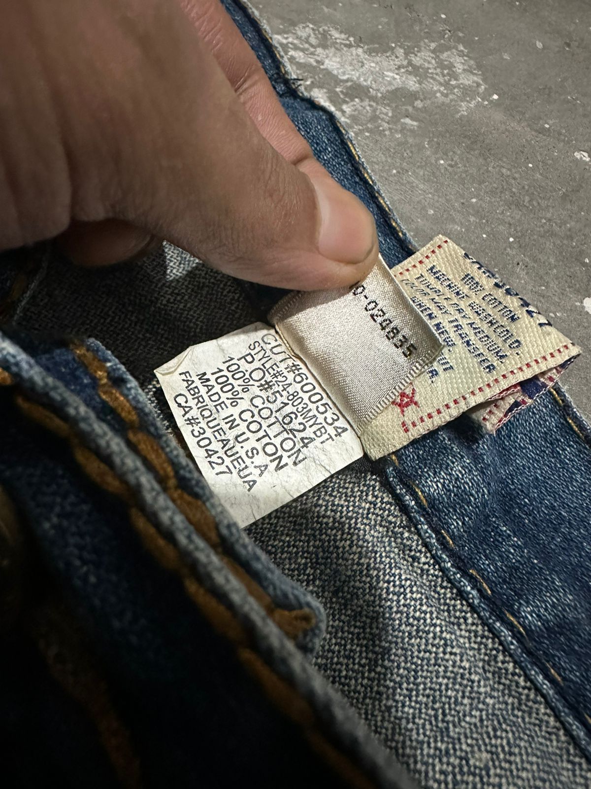 True Religion 🔥Rare!!! True Religion Sequin Logo Joey Super T Jeans Size US 34 / EU 50 - 14 Thumbnail