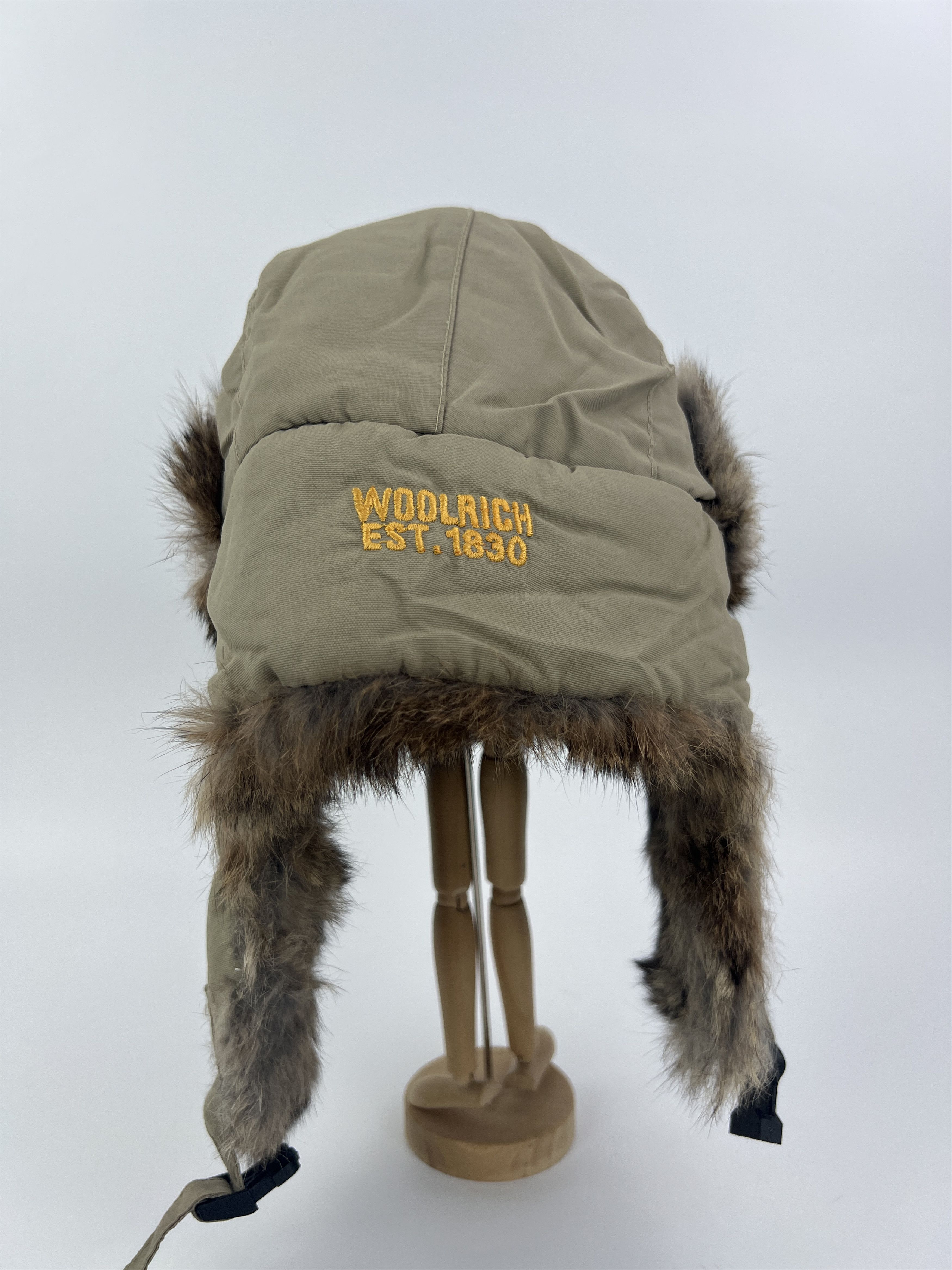 Woolrich Woolen Mills Vintage Woolrich Ushanka Floppy Ears Hat Real Rabbit Fur Size ONE SIZE - 7 Thumbnail