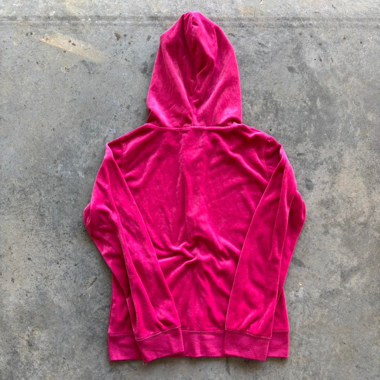 Juicy Couture × Juicy Couture Jeans × Vintage Y2K Juicy Couture Style Velour Jacket Size M / US 6-8 / IT 42-44 - 5 Thumbnail
