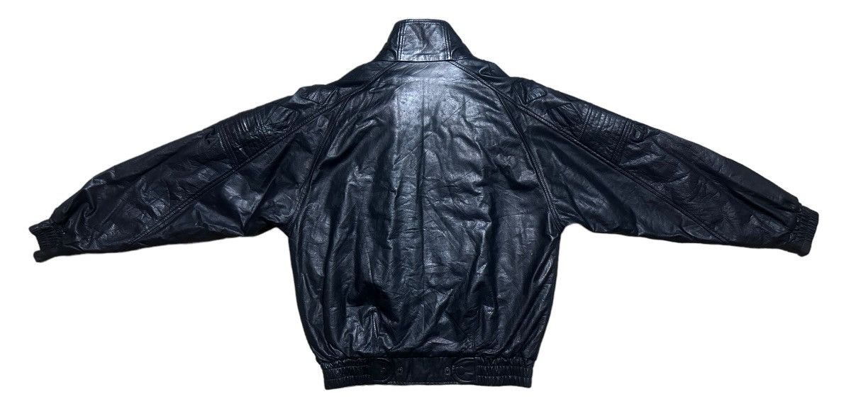 Kadoya RARE ‼️ Vintage Carrera Racing Leather Bomber Jacket Size US M / EU 48-50 / 2 - 9 Thumbnail