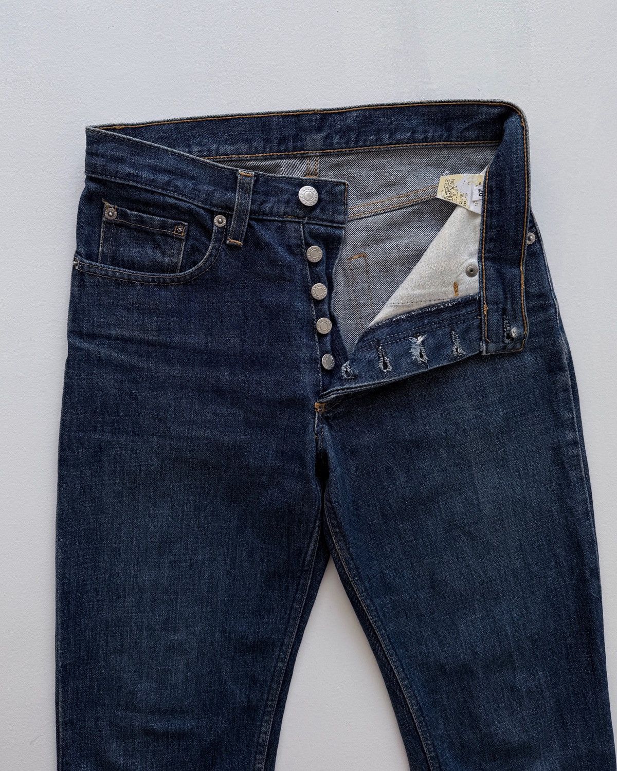 Helmut Lang VINTAGE HELMUT LANG CLASSIC DENIM Size US 28 / EU 44 - 6 Thumbnail
