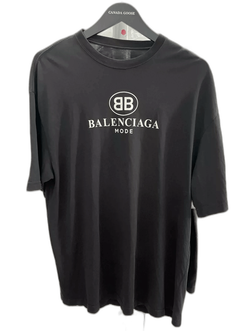 Balenciaga Balenciaga Logo Short Sleeve TShirt-2505 Size US M / EU 48-50 / 2 - 1 Thumbnail