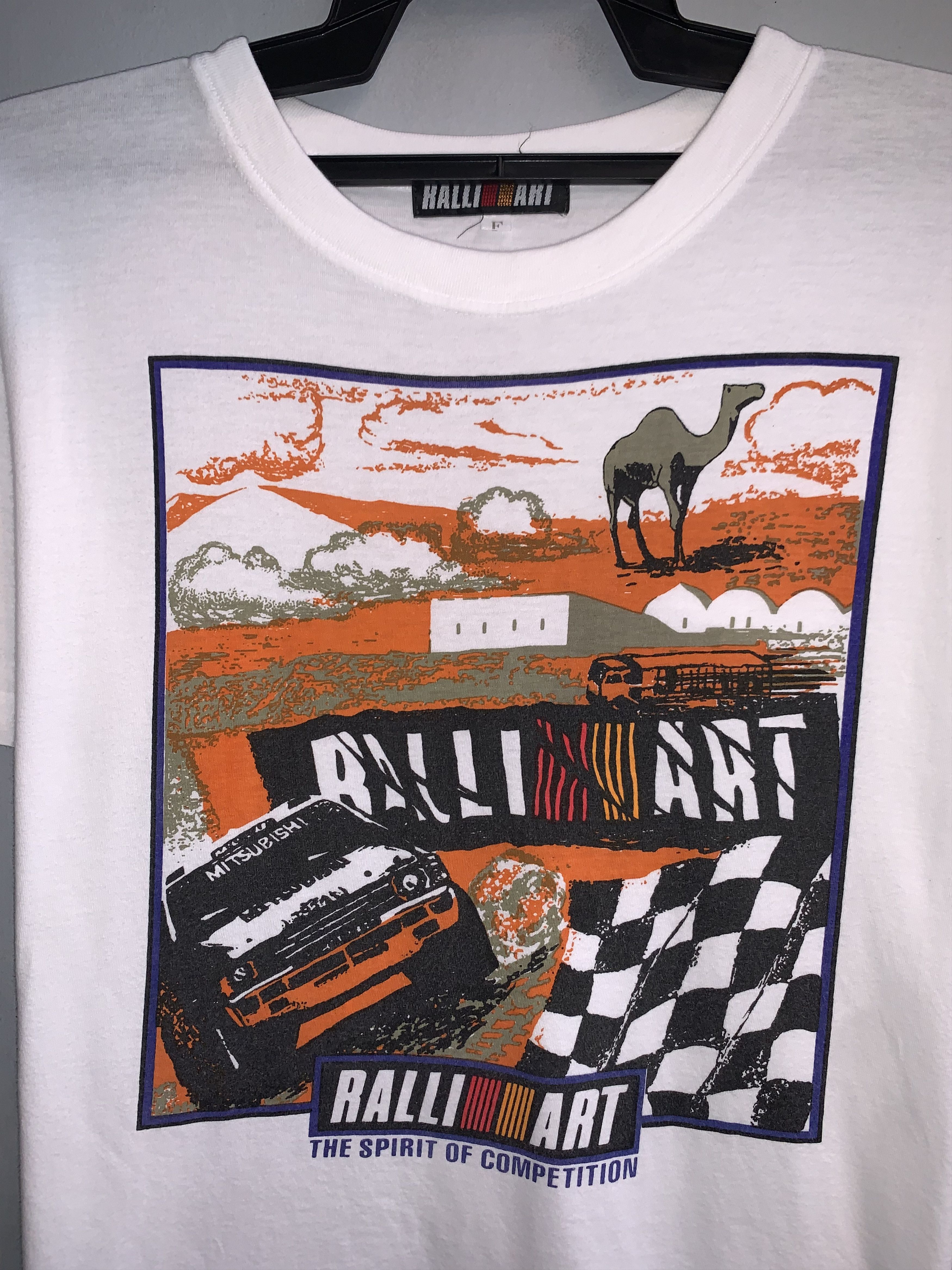 Vintage Ralliart Racing Vintage Shirt Size US M / EU 48-50 / 2 - 2 Thumbnail