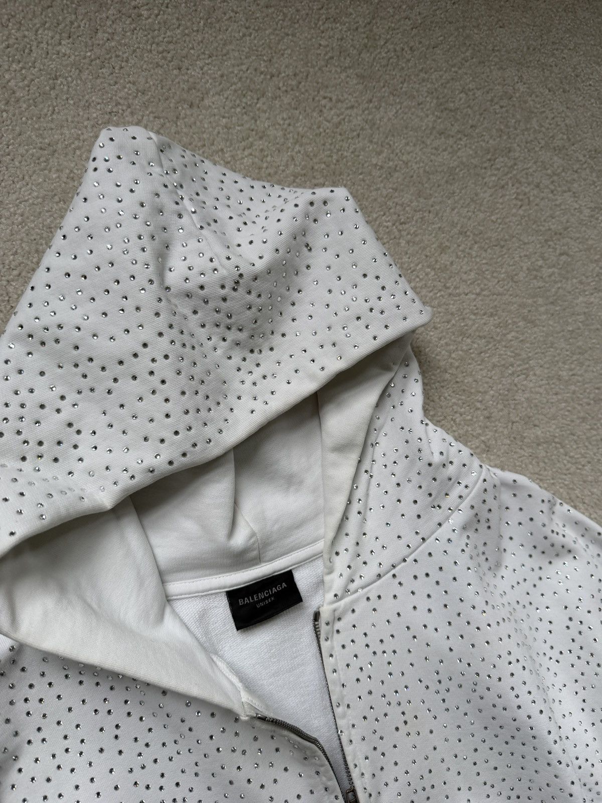 Balenciaga BB SWAROVSKII ZIPUP Size US S / EU 44-46 / 1 - 4 Thumbnail