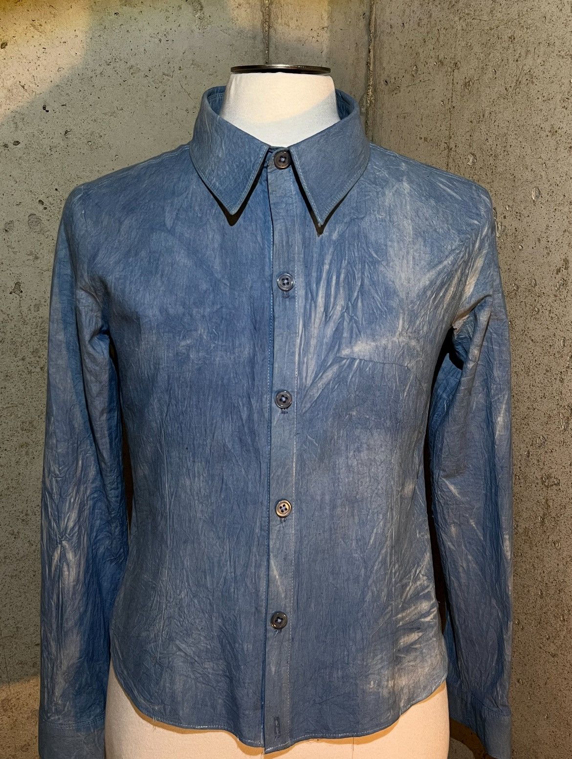 Other Indigo Dyed Workshirt Size M / US 6-8 / IT 42-44 - 3 Thumbnail