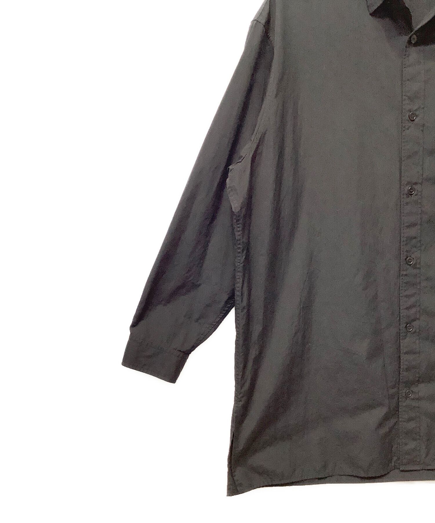 Yohji Yamamoto Yohji Yamamoto Pour Homme HG-B90-034 Long Sleeve Shirt Size US XL / EU 56 / 4 - 9 Thumbnail