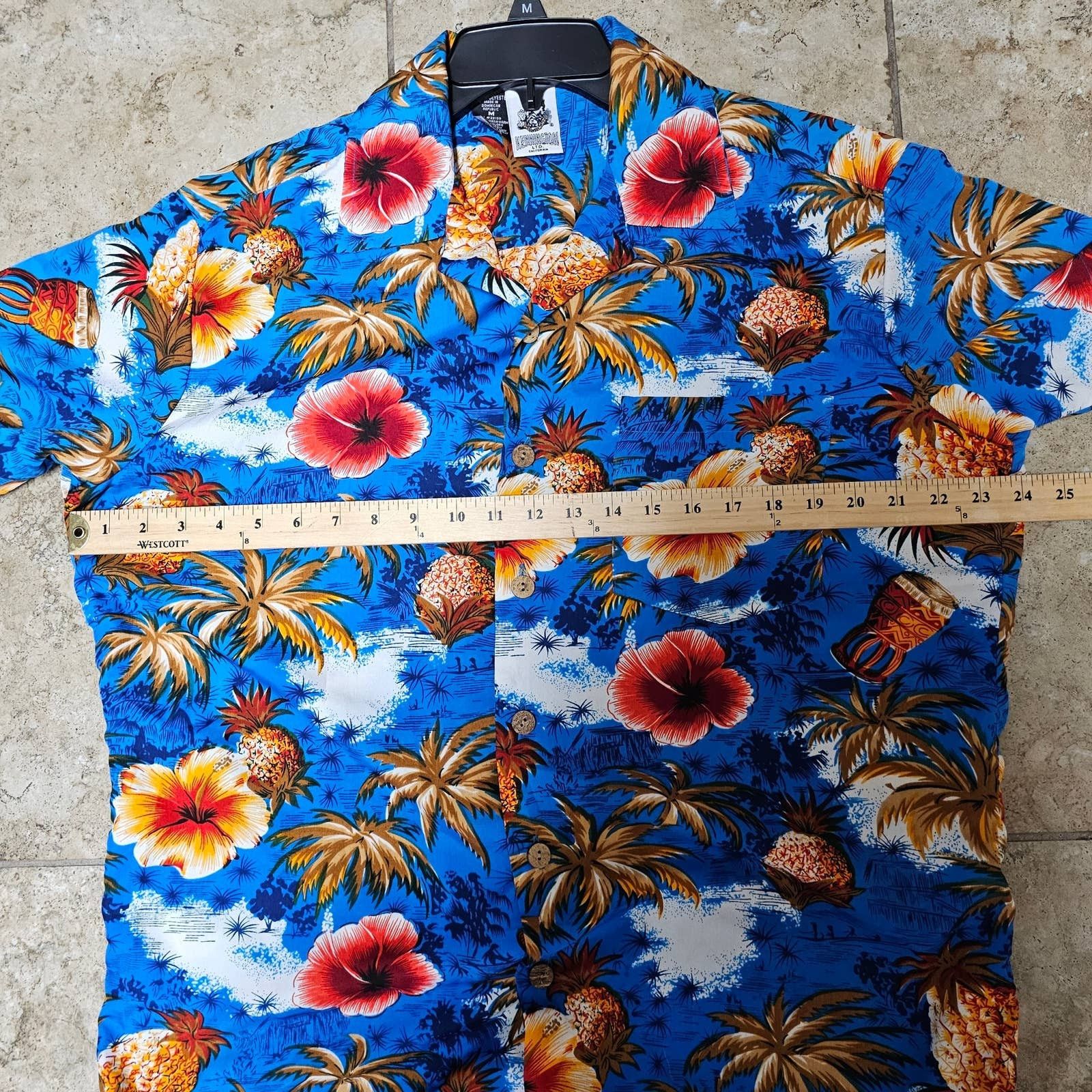 Kennington Ltd. Kennington Hawaii Floral Coconut Button Shirt SZ Medium Size US M / EU 48-50 / 2 - 5 Thumbnail