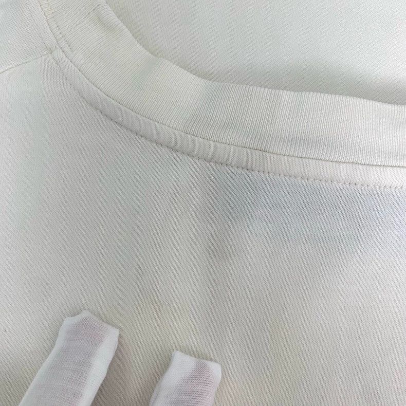 Gucci Gucci Logo blade printed round-neck beige cotton short-slee Size US XS / EU 42 / 0 - 8 Thumbnail