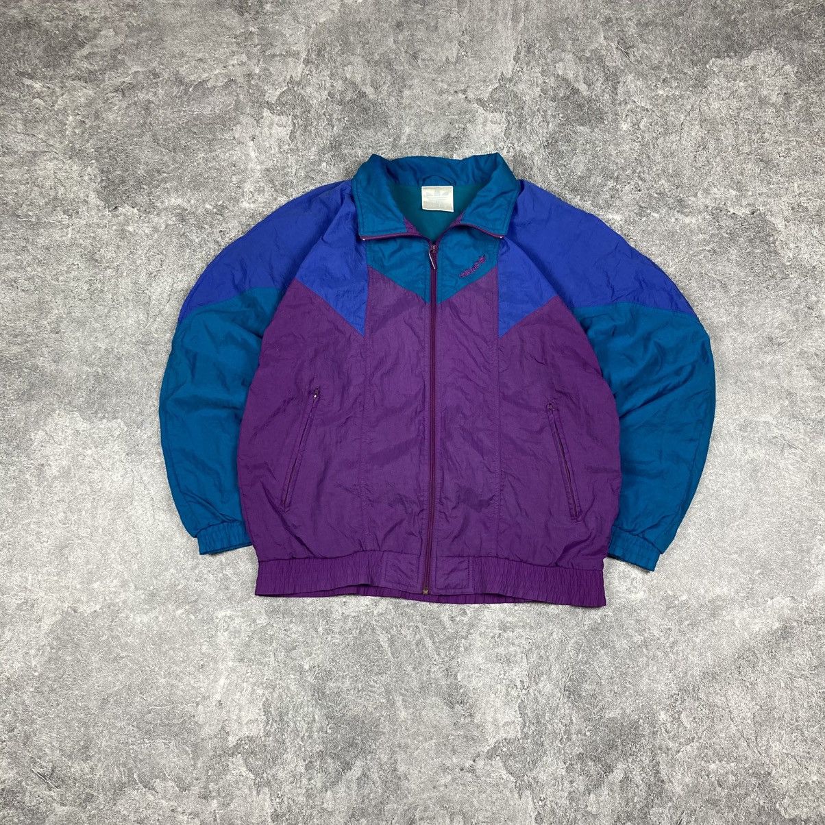 Adidas Vintage Adidas Originals Nylon Zip Track Jacket Size US M / EU 48-50 / 2 - 1 Thumbnail
