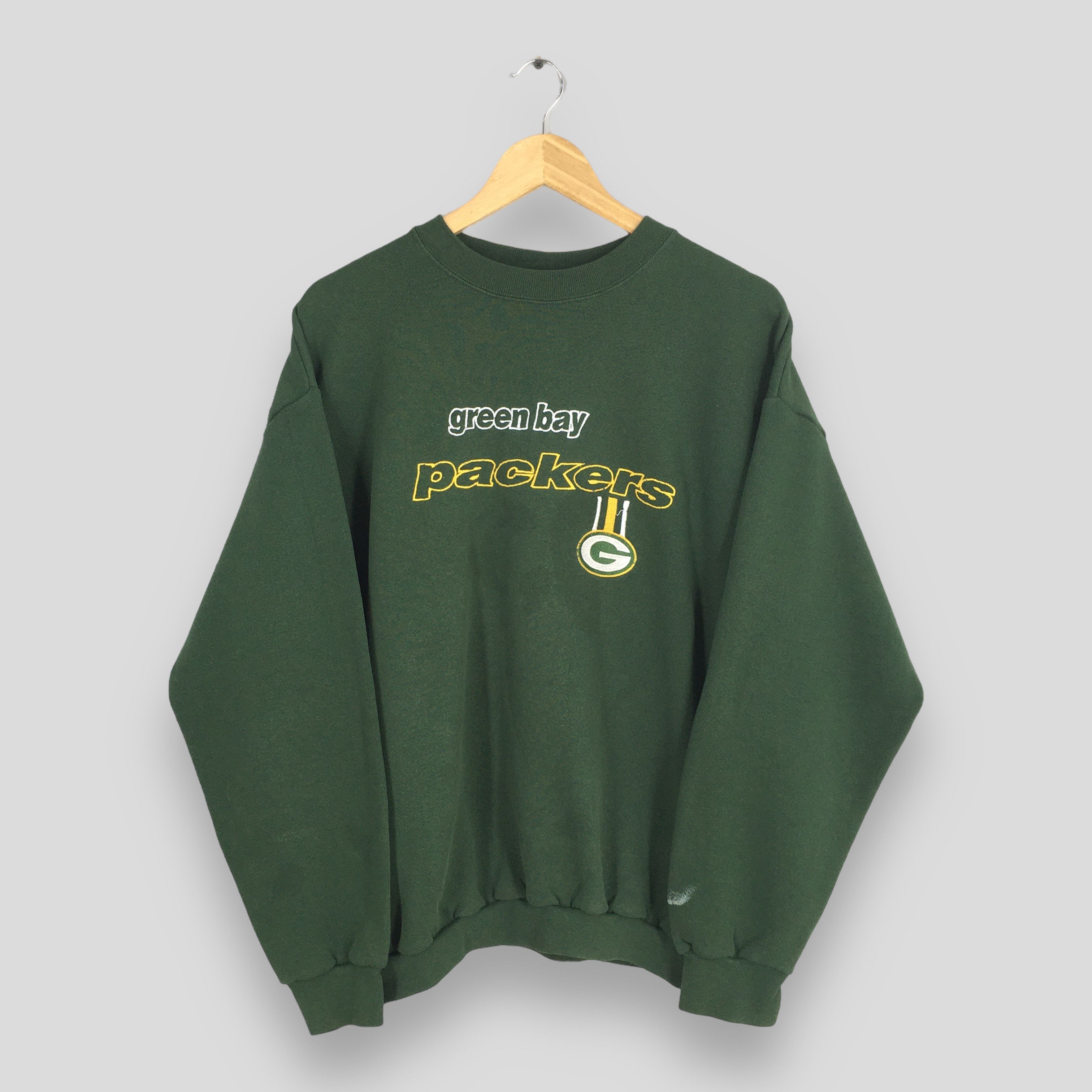 NFL × Vintage Vintage Green Bay Packers Football NFL Sweatshirt Large Size US L / EU 52-54 / 3 - 1 Thumbnail