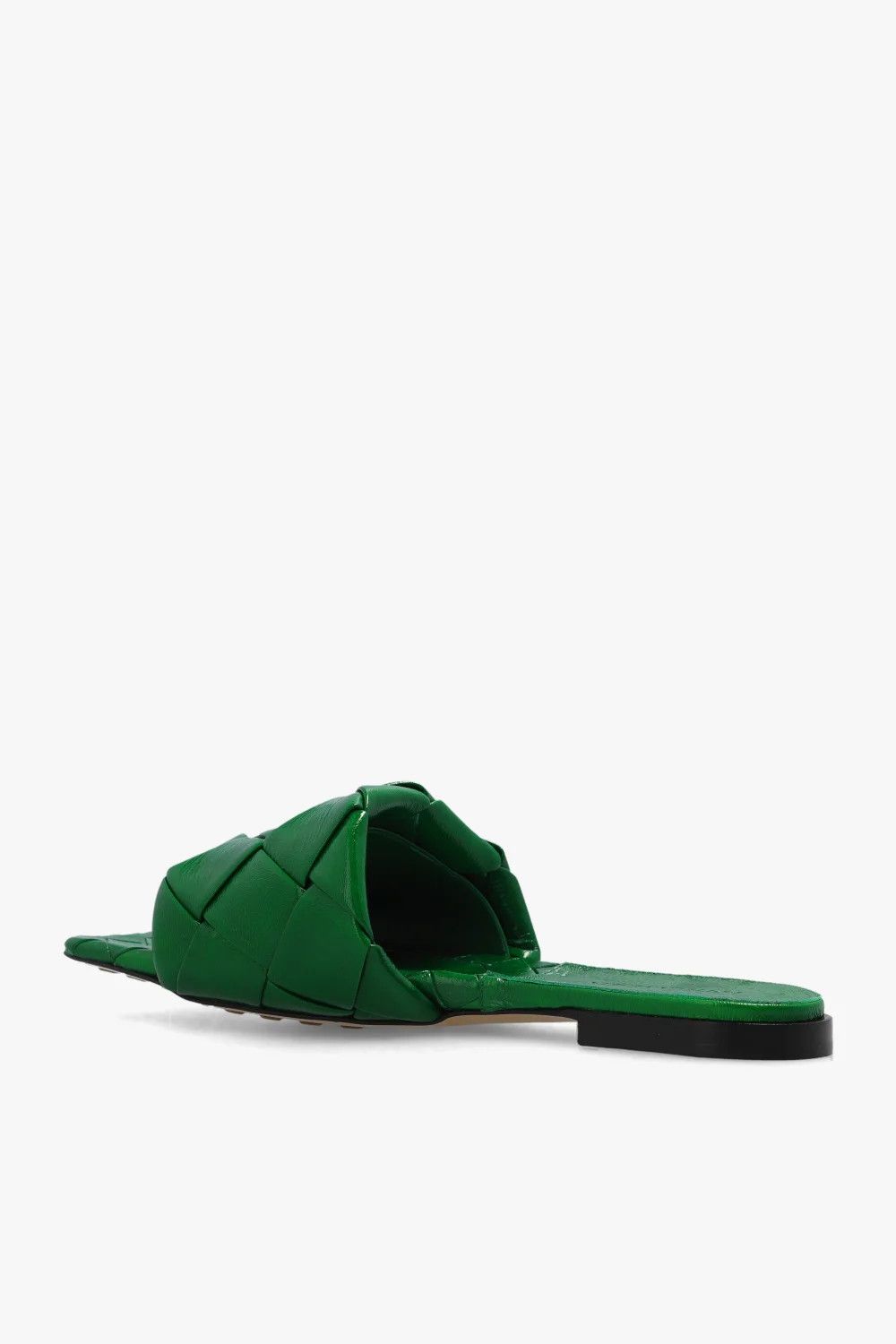 Bottega Veneta o1bcso1str0425 Lido Flat Sandals in Green Size US 7.5 / IT 37.5 - 3 Thumbnail