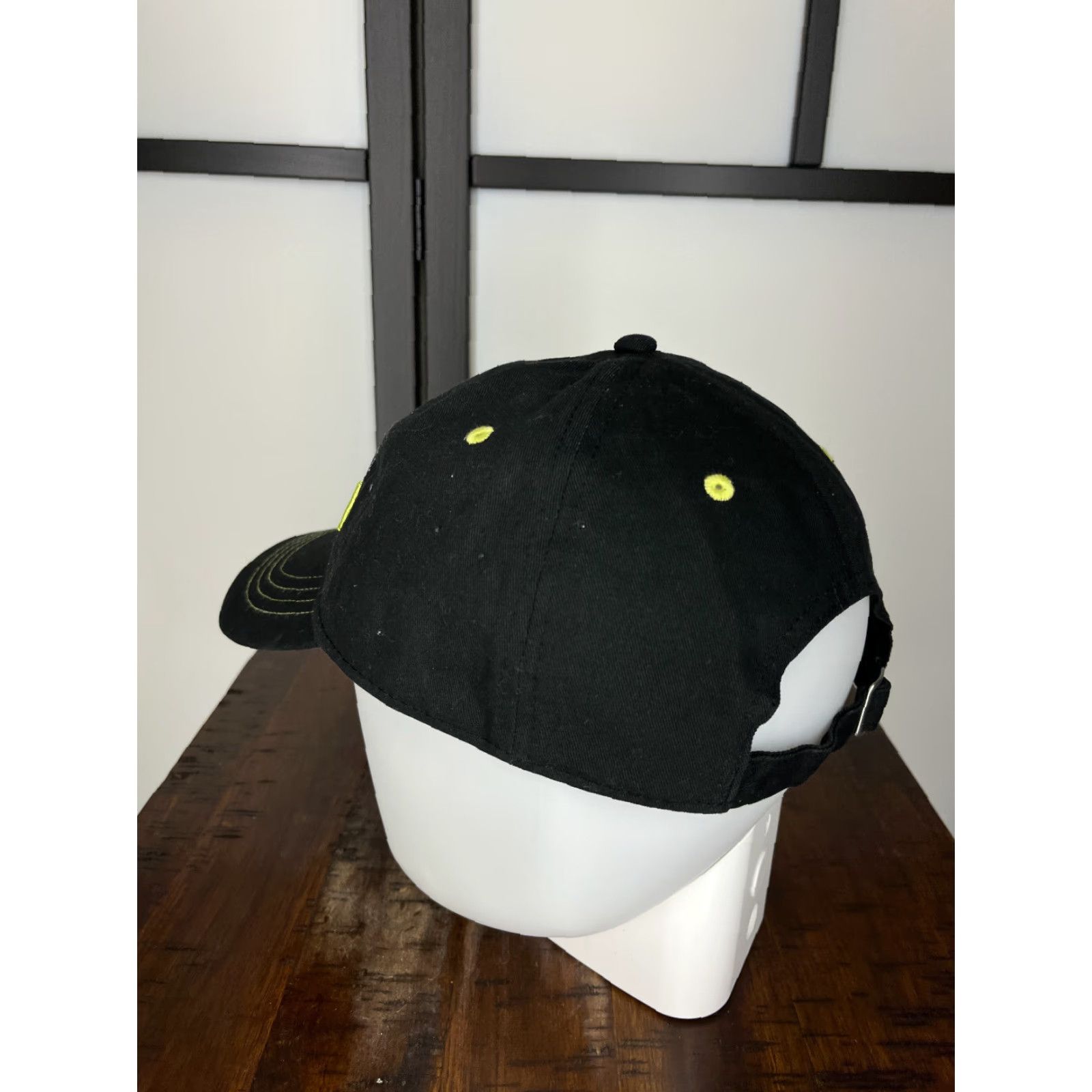 Disney Disney Hat Cap Strap Back One Size Black Cotton Mickey Logo Baseball Cap Mens Adults Adjustable Twill Color Black Disney Theme 100% Cotton Hat Cap Size ONE SIZE - 5 Thumbnail