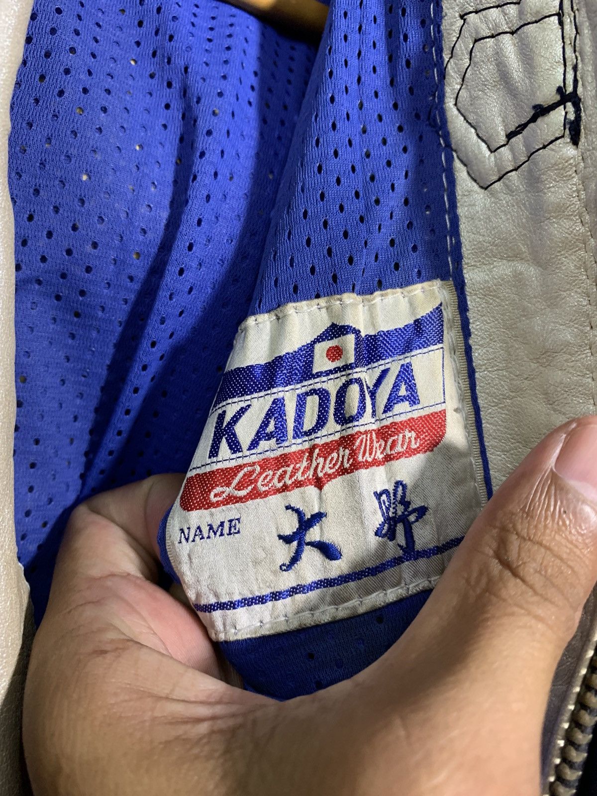 Kadoya × Sports Specialties 🔥KADOYA LEATHER WEAR RACING SUIT JACKETS Size US 33 - 8 Thumbnail