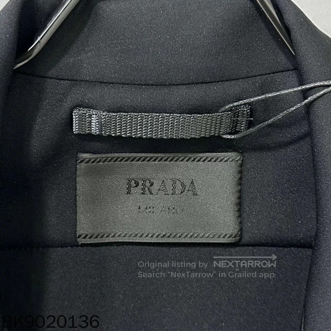 Prada Prada Recycled Nylon Triangle Logo Jacket. Size US XXL / EU 58 / 5 - 5 Thumbnail