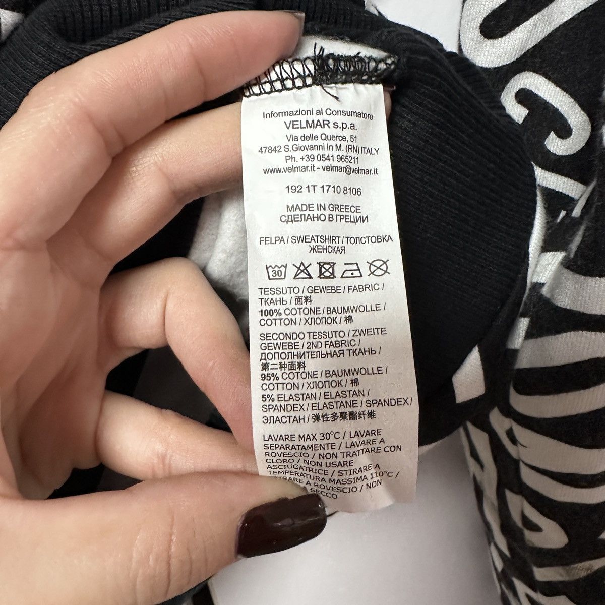 Moschino Moschino monogram sweatshirt Size L / US 10 / IT 46 - 8 Thumbnail