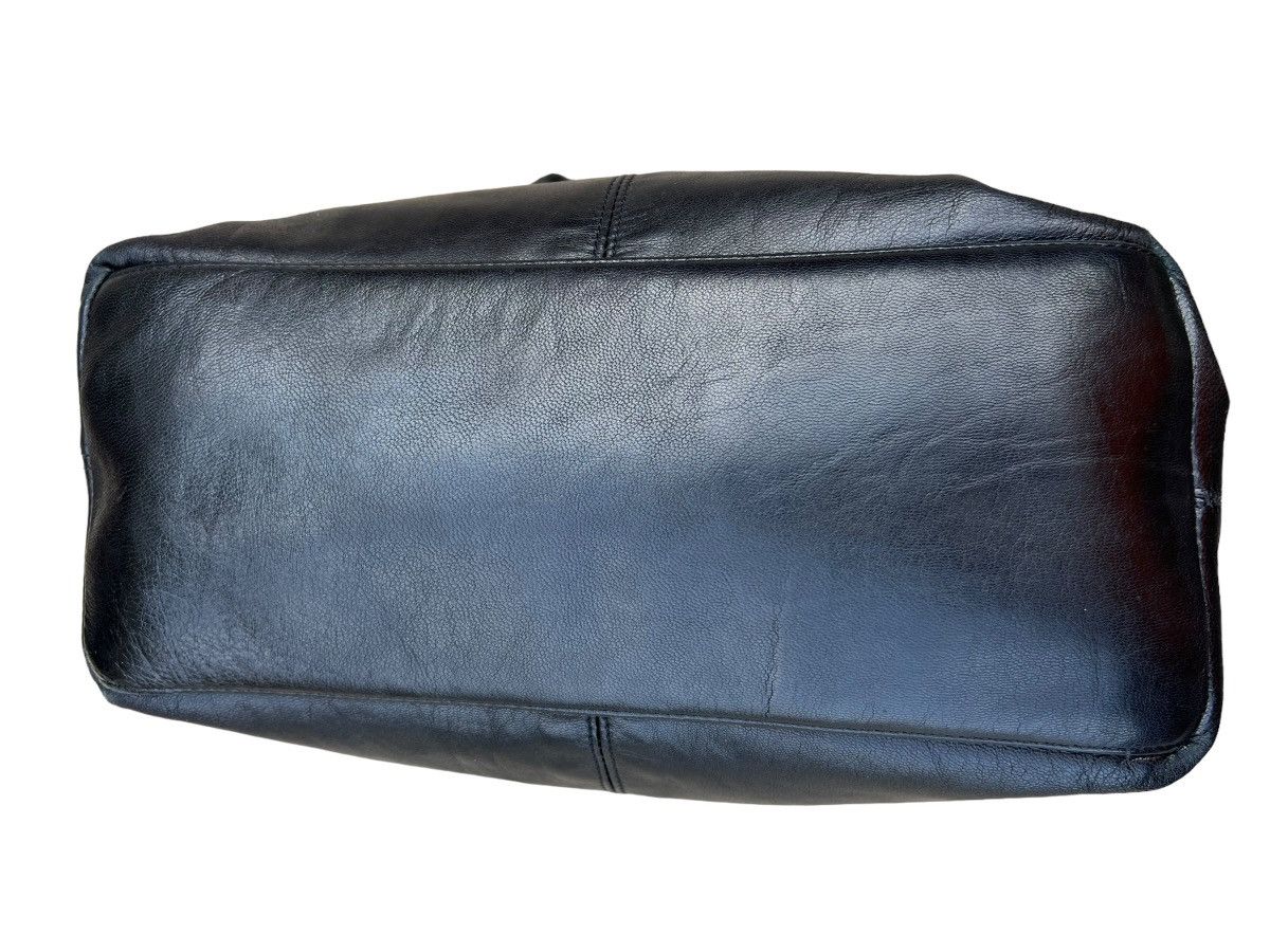 Yohji Yamamoto Yohji Yamamoto Y’s for Living Black Leather Mini Tote Bag Size ONE SIZE - 15 Thumbnail