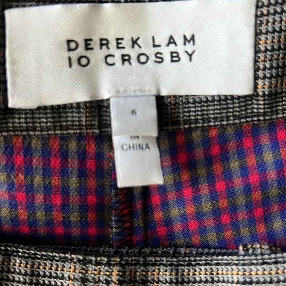 Derek Lam 10 Crosby DEREK LAM 10 CROSBY Plaid Cropped Pants Size 6 Size 28" / US 6 / IT 42 - 5 Thumbnail