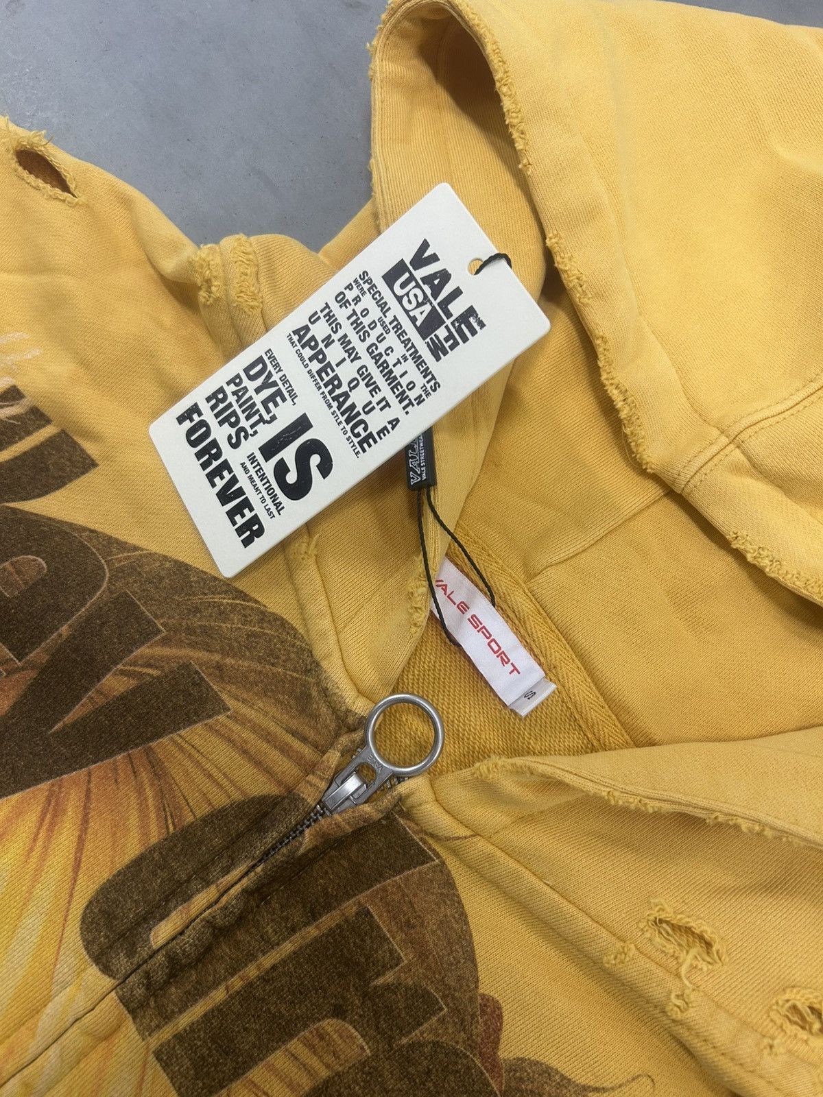 Vale Vale Forever Valley Dreams Gold Rush Anime Zip Up Hoodie New Size US XL / EU 56 / 4 - 3 Thumbnail