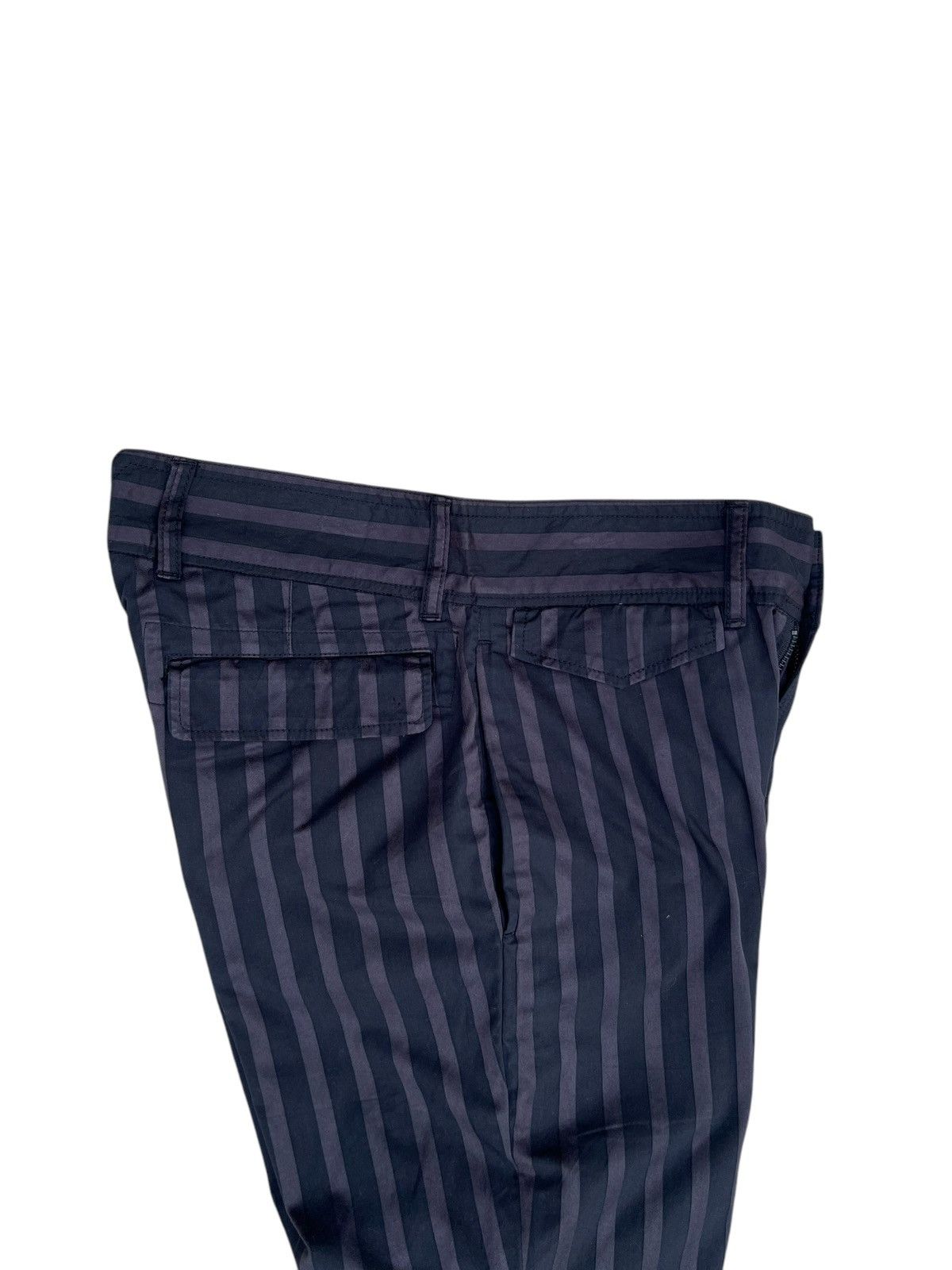 Bed j.w. Ford MOTEL By Keisuke Kohsaka Vertical Striped Cropped Pant Size US 31 - 17 Thumbnail