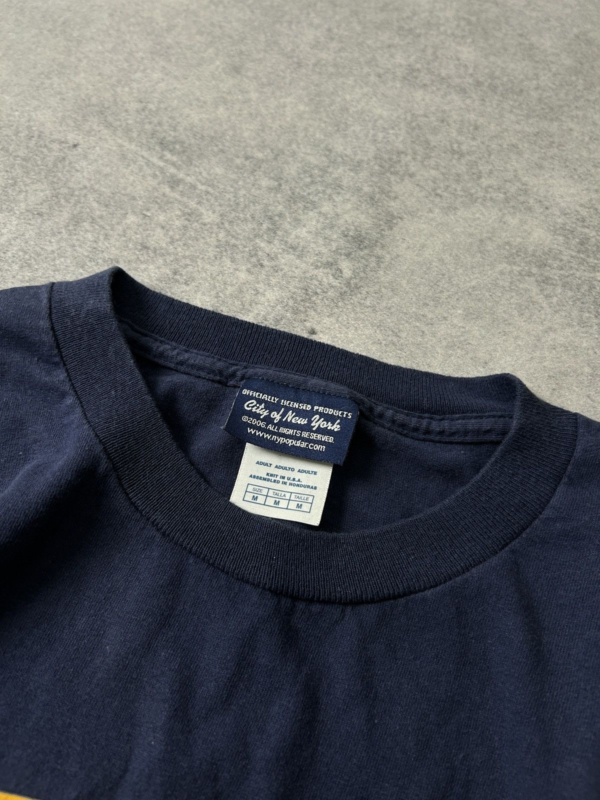 Vintage Vintage NYPD big logo blue long-sleeved y2k mens Size US M / EU 48-50 / 2 - 4 Thumbnail