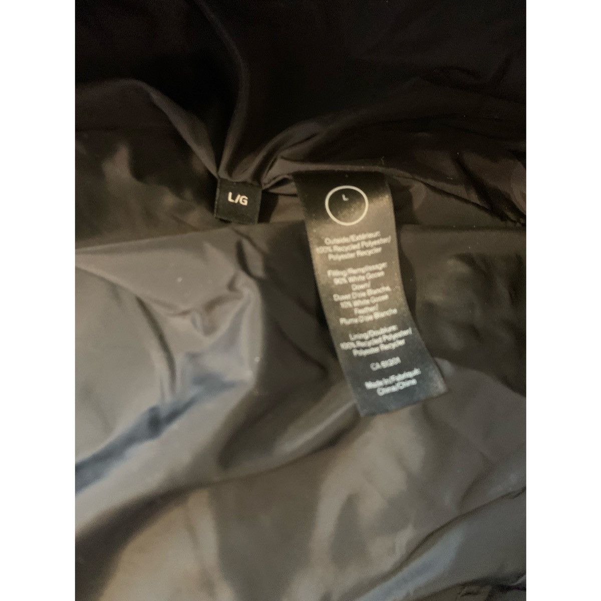 Other LUXTON BLACK DOWN PUFFER JUMPSUIT 2.1 Size L / US 10 / IT 46 - 24 Thumbnail