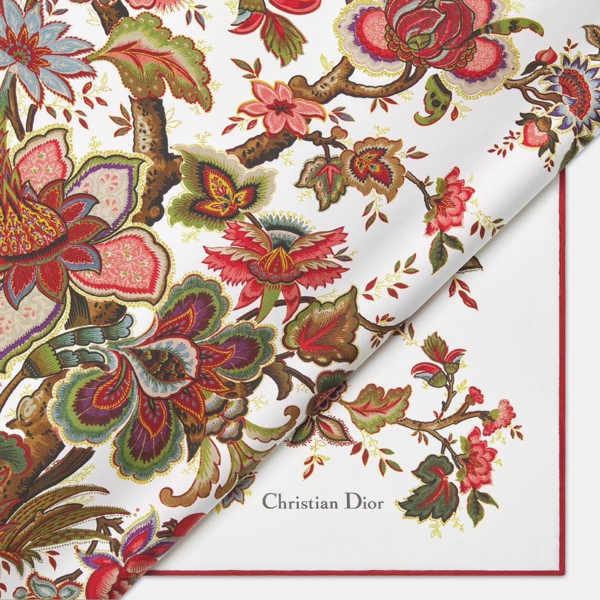 Dior o1bcso1str0226 Size:OS/Vita 90 Square Scarf in Multicolor Size ONE SIZE - 4 Thumbnail
