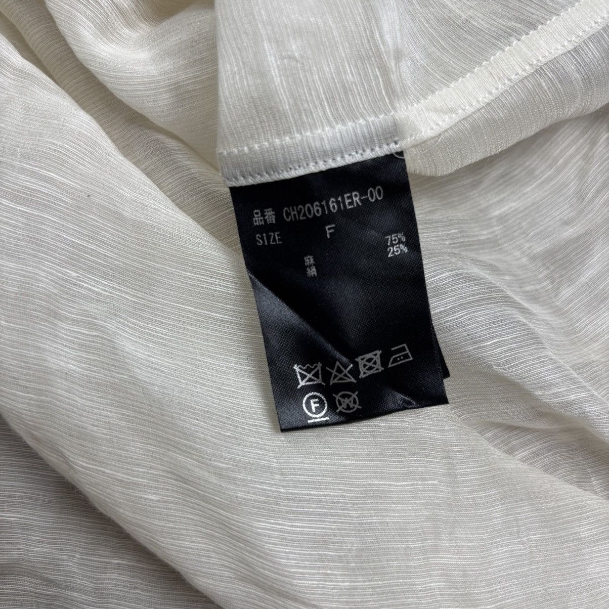 20471120 Japanese Avant Garde - Sheer Mesh Button Shirt Size US M / EU 48-50 / 2 - 7 Thumbnail