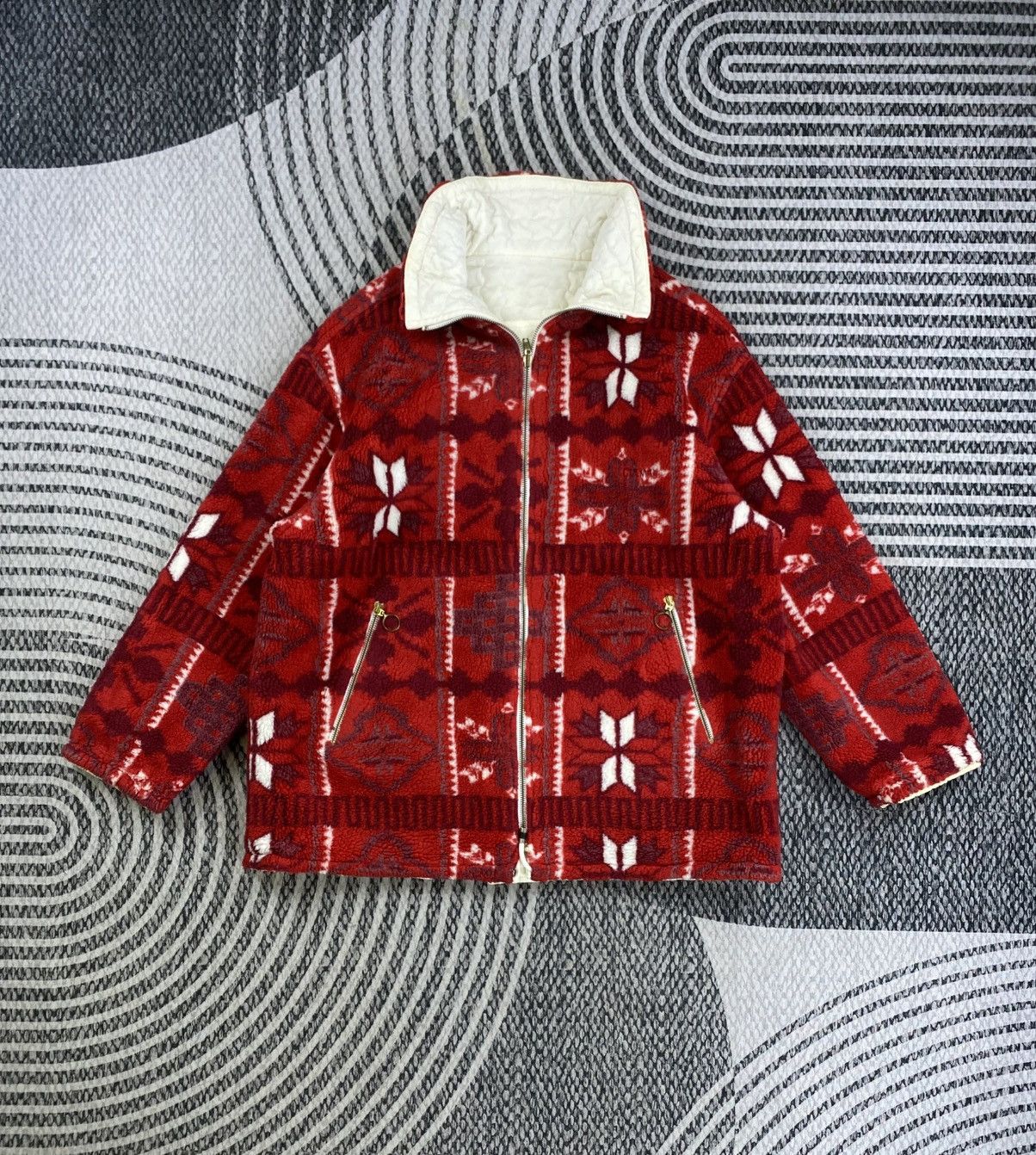 Vintager Colmar Sportswear Native Style Reversible Jacket