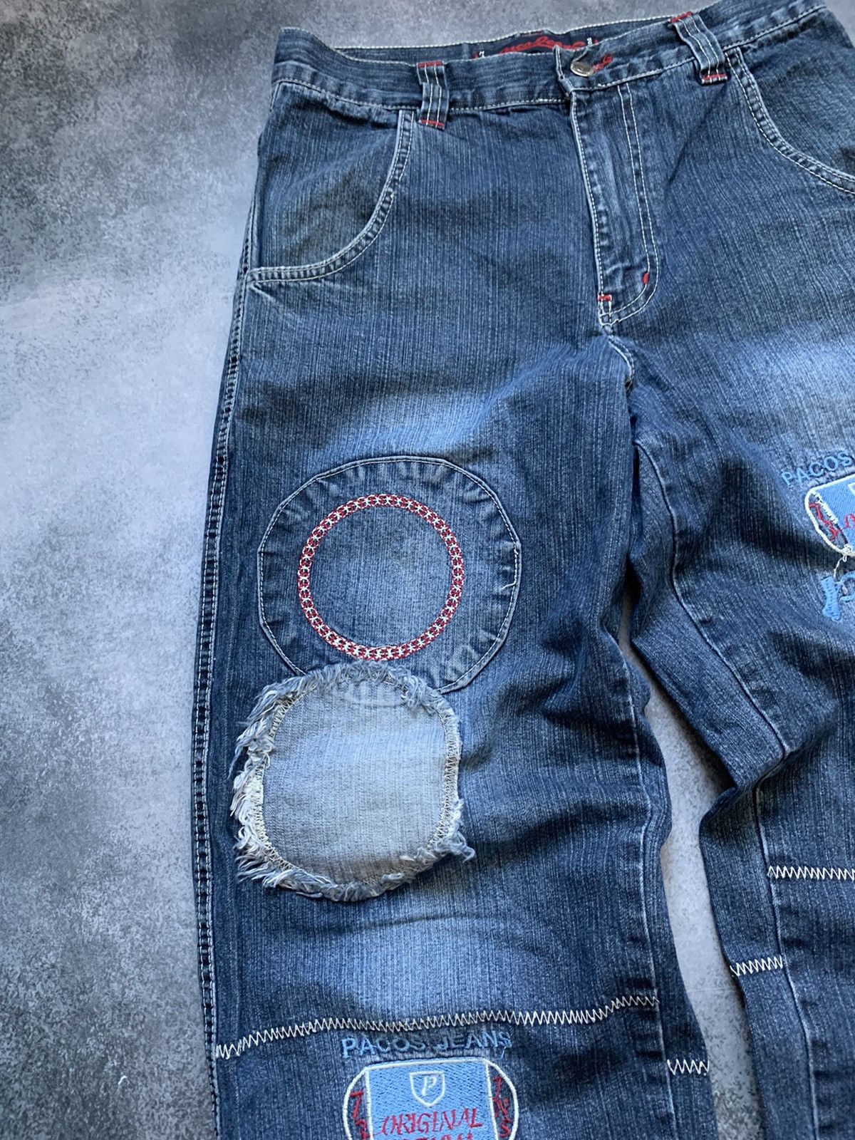 Hysteric Glamour Vintage Rick Owens Junya Watanabe Style Distressed Jeans Size US 30 / EU 46 - 5 Thumbnail