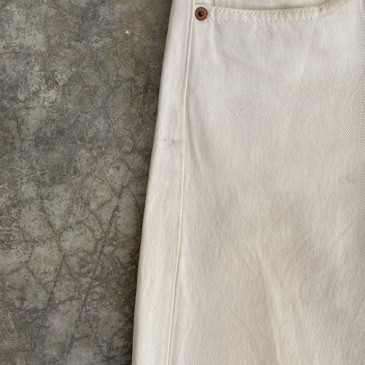Levi's Size 30x31.5 Vintage 1994 Levis 501 White Denim Jeans Size US 30 / EU 46 - 7 Thumbnail