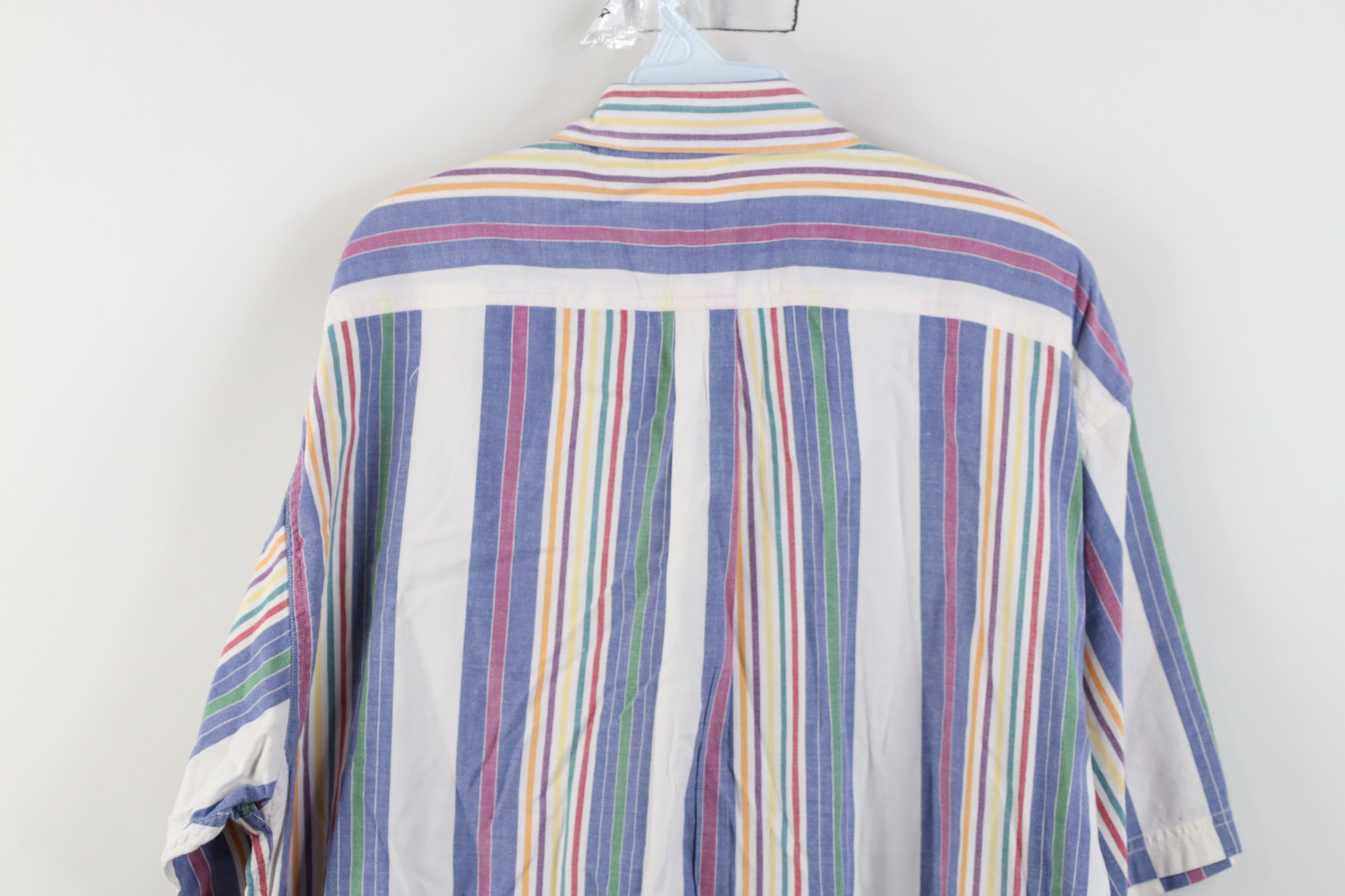 Vintage Vintage 90s Streetwear Short Sleeve Button Down Shirt Size US XL / EU 56 / 4 - 14 Thumbnail
