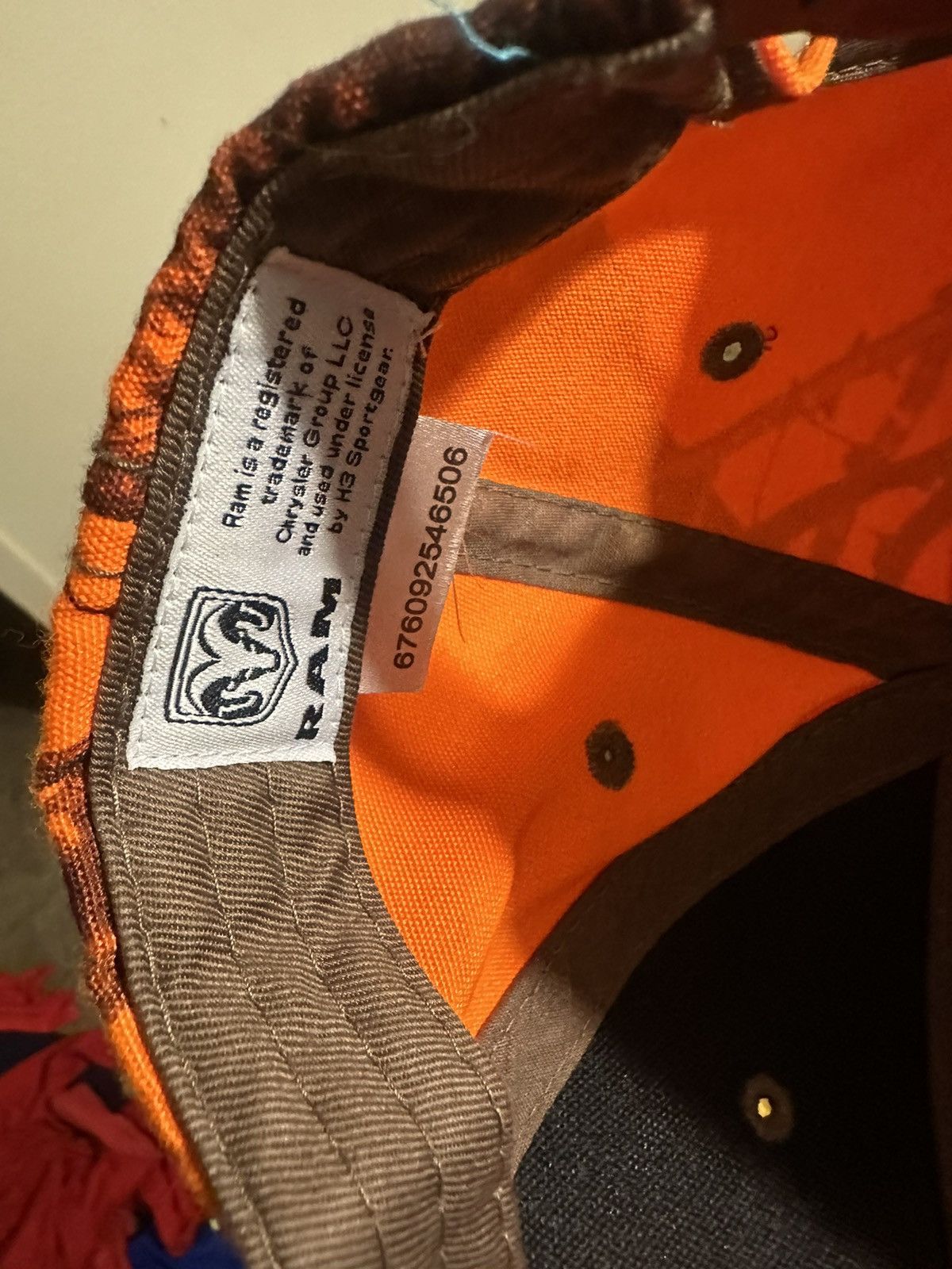 New Era × Vintage Vintage Dodge Ram “orange & brown” hat 90s Size ONE SIZE - 9 Thumbnail