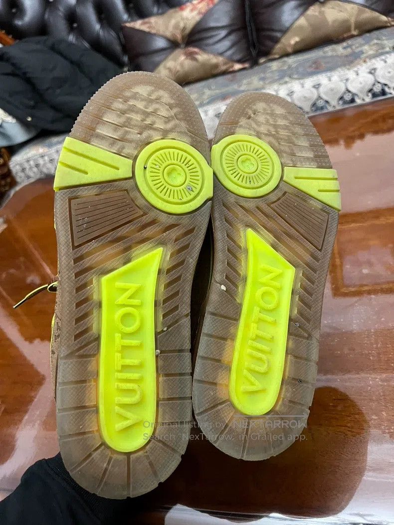 Louis Vuitton Louis Vuitton Lychee skin logo denim full of logo cloth st Size US 7.5 / EU 40-41 - 5 Thumbnail