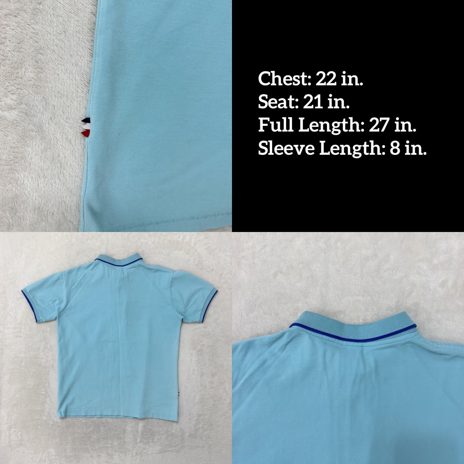 Lacoste Lacoste Live Polo Shirt Mens 2XL Blue Contrast Collar Logo Pique Cotton Shirt Slim Regular 100% Cotton Casual Mens Size US XXL / EU 58 / 5 - 8 Thumbnail
