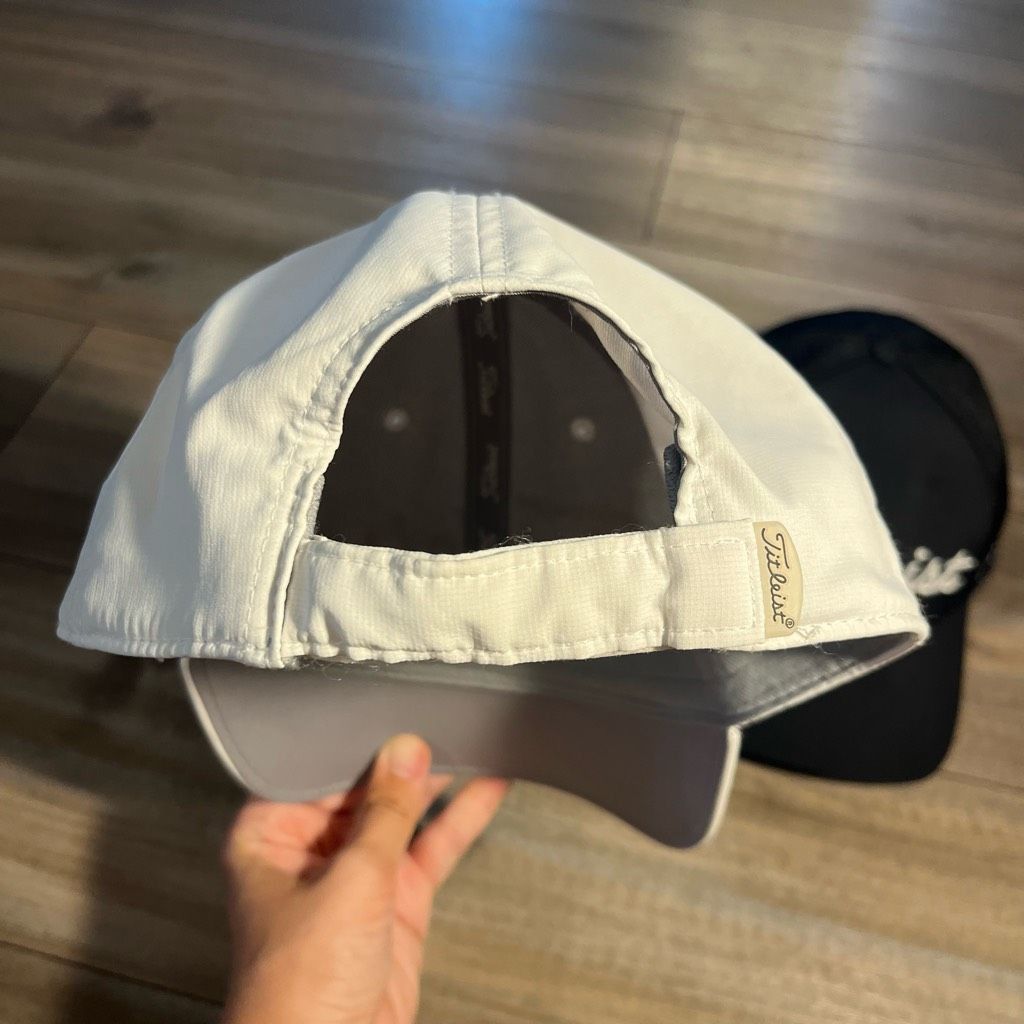 Titleist Lot of 2 FootJoy Titleist Athletic Golf Fitted Hat Men L/XL Size ONE SIZE - 4 Thumbnail