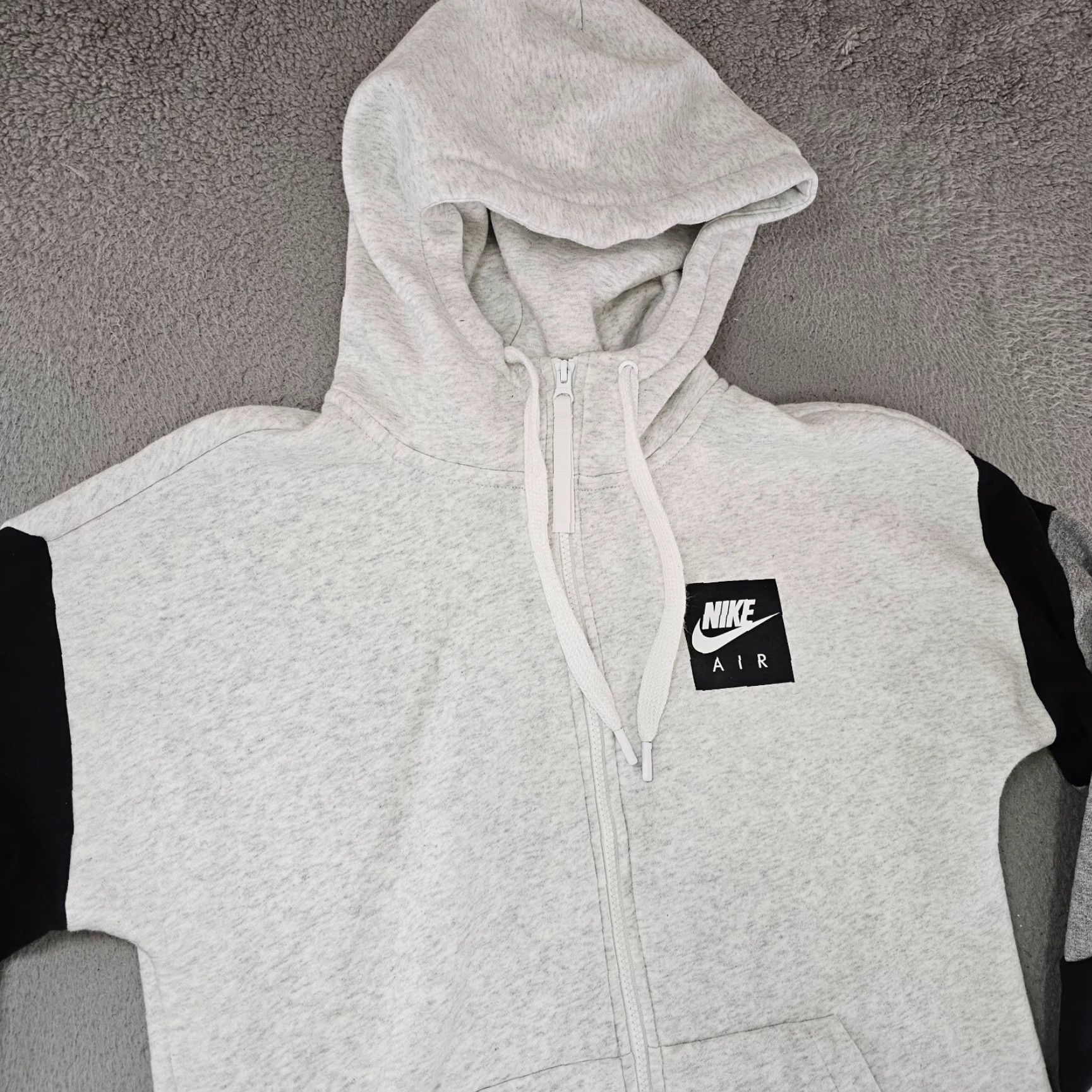 Nike Nike Hoodie Mens M Full Zip Fleece Sweatshirt Gray Long Sleeve Logo Zipper 90s City Classic Sports Fall Winter Spring Shirt? Size US M / EU 48-50 / 2 - 2 Thumbnail