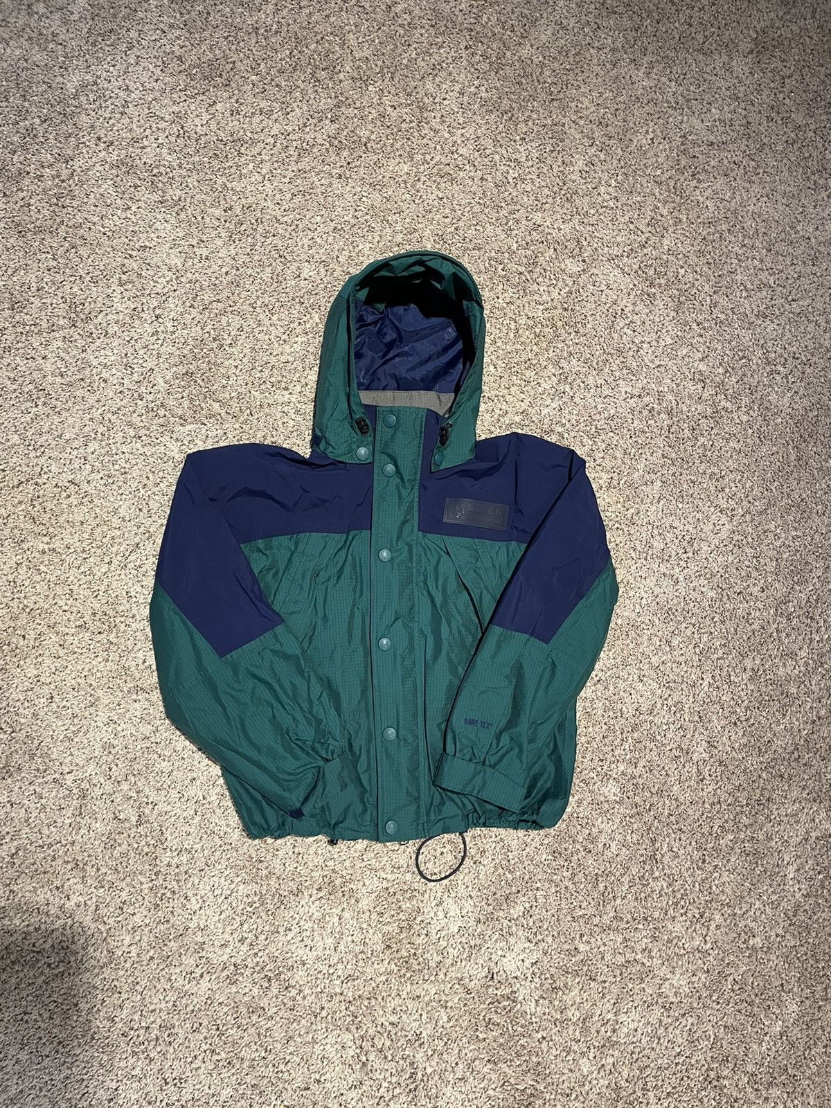 image of L L Bean x Vintage Ebtek Llbean Jacket in Green, Men's (Size XS)