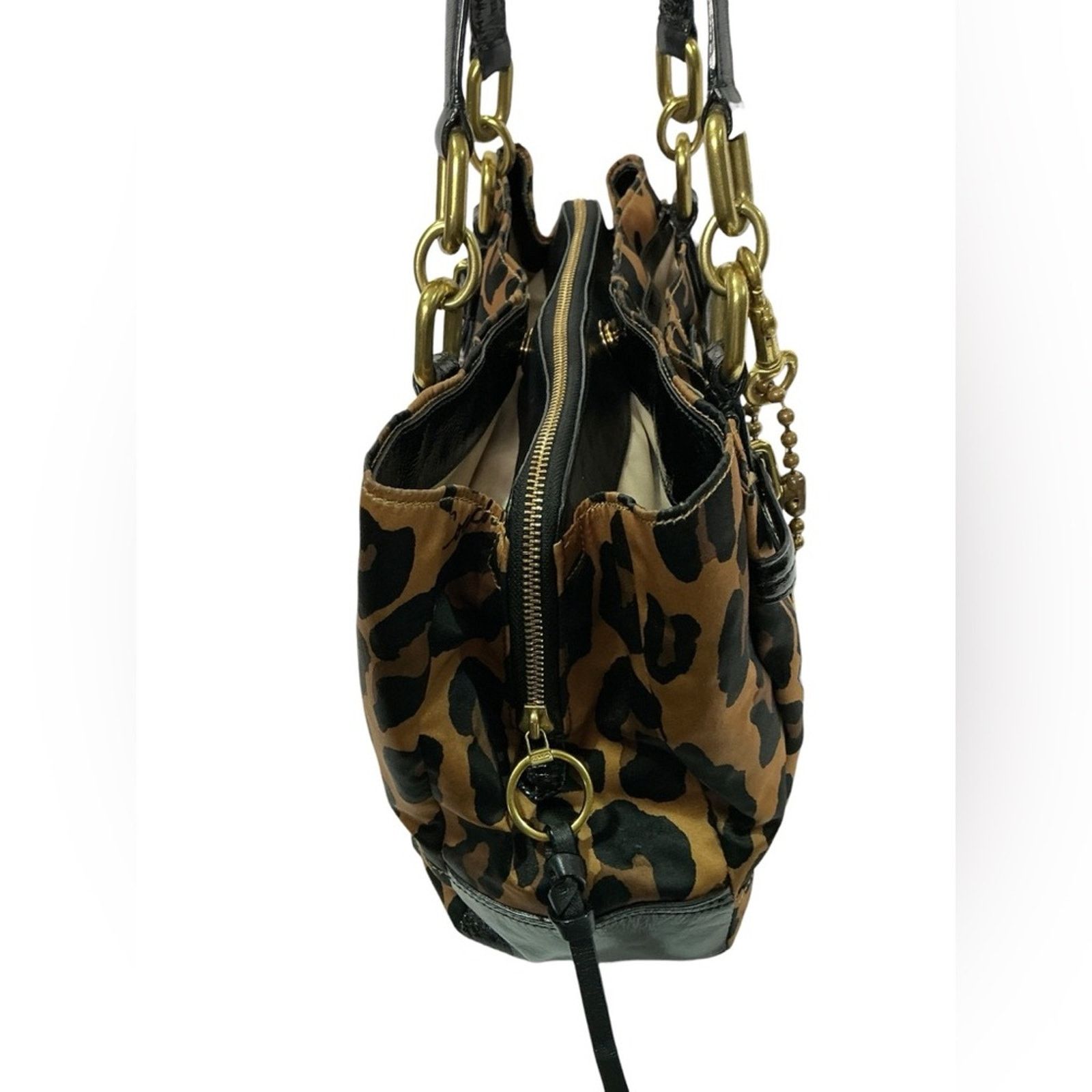 Coach Coach Chelsea Ocelot Jayden Carryall Leopard Shoulder Bag Size ONE SIZE - 4 Thumbnail