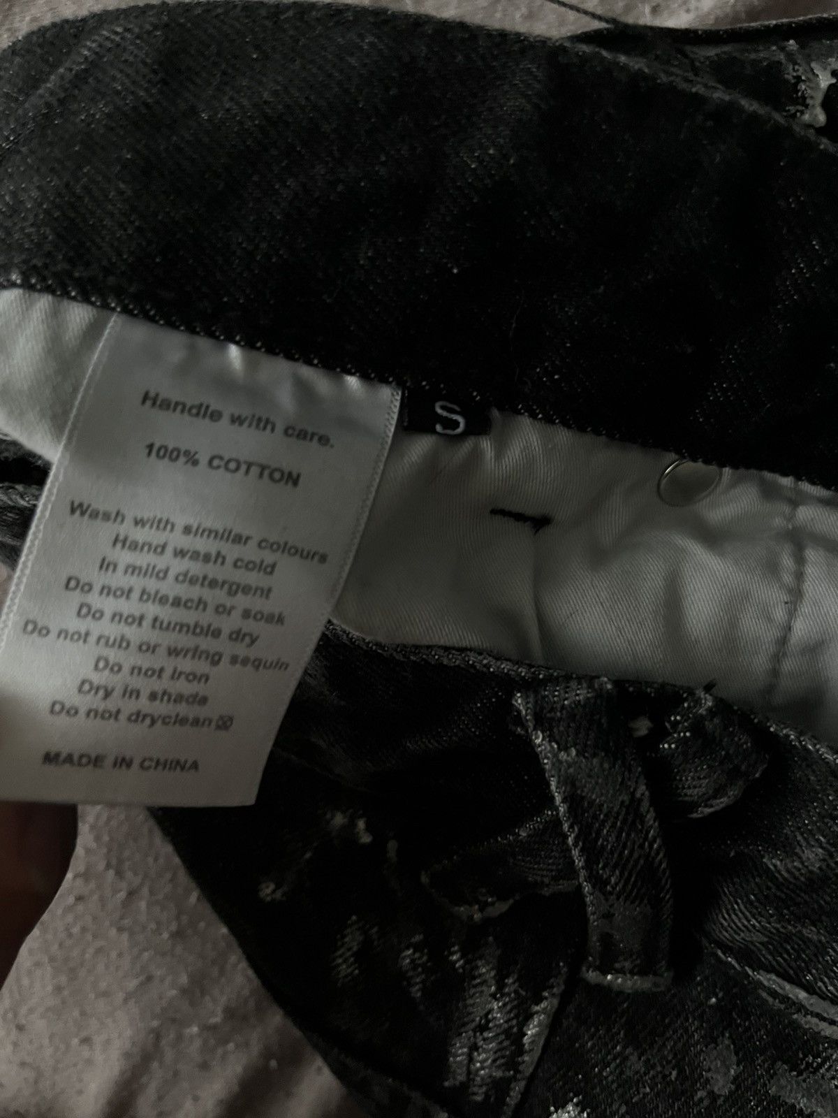 Other lamentist flared jeans in silver waxed asphalt grey denim Size US 30 / EU 46 - 5 Thumbnail