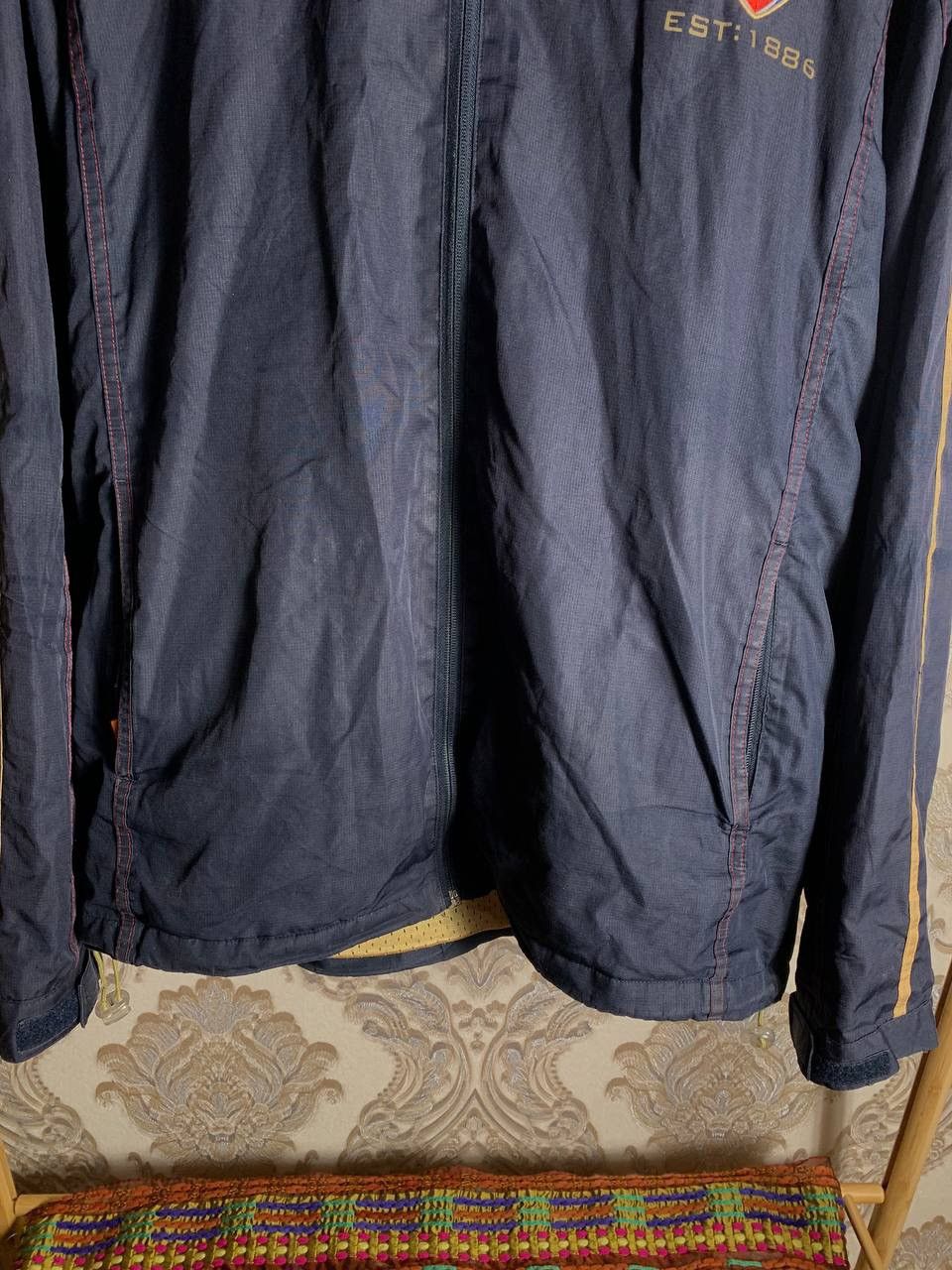 Vintage VERY RARE ARSENAL LONDON ENGLAND SOCCER LIGHT JACKET Y2K 90s Size US XL / EU 56 / 4 - 5 Thumbnail