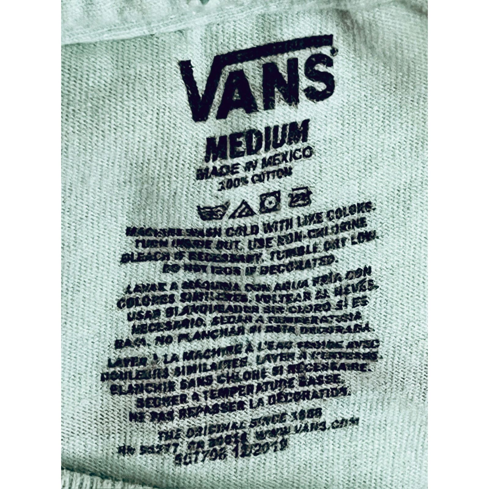 Vans Vans Bear Logo T-Shirt Medium Aqua Blue Skate California Size US M / EU 48-50 / 2 - 3 Thumbnail