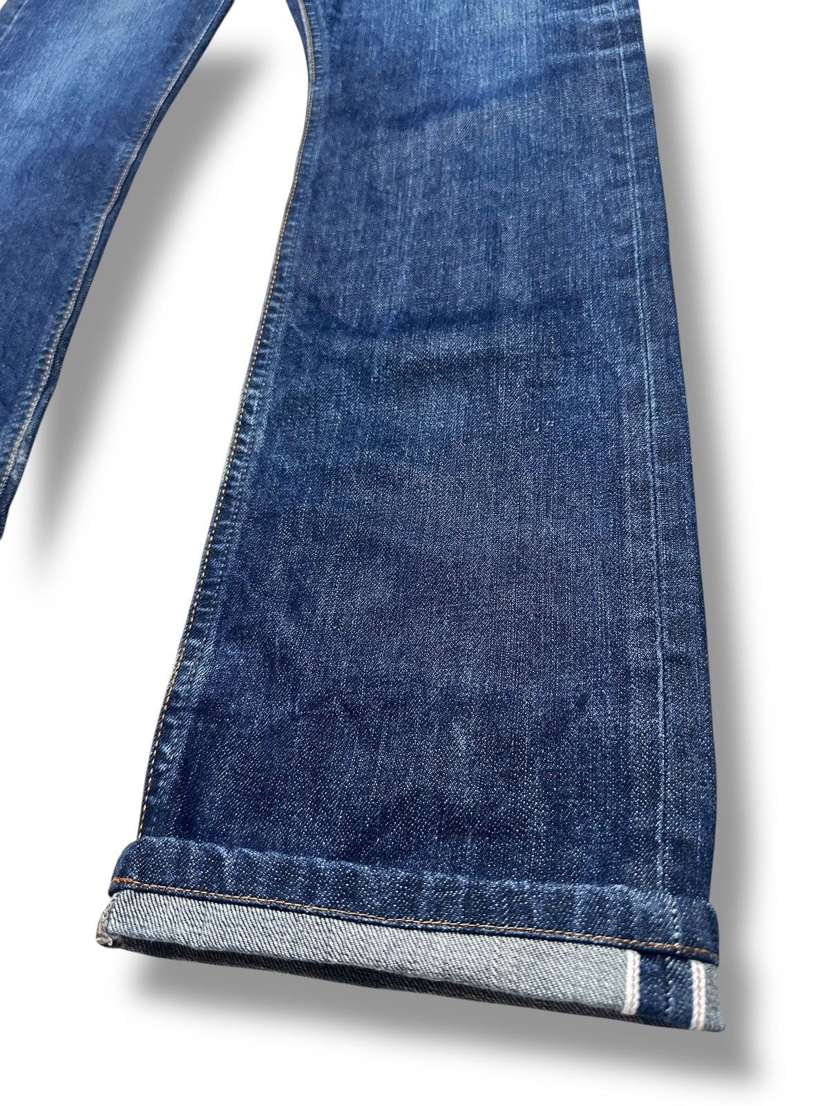 JACKROSE JACKROSE Vintage Y2K With Selvedge Straight Cut & Faded Wash Size US 33 - 15 Thumbnail