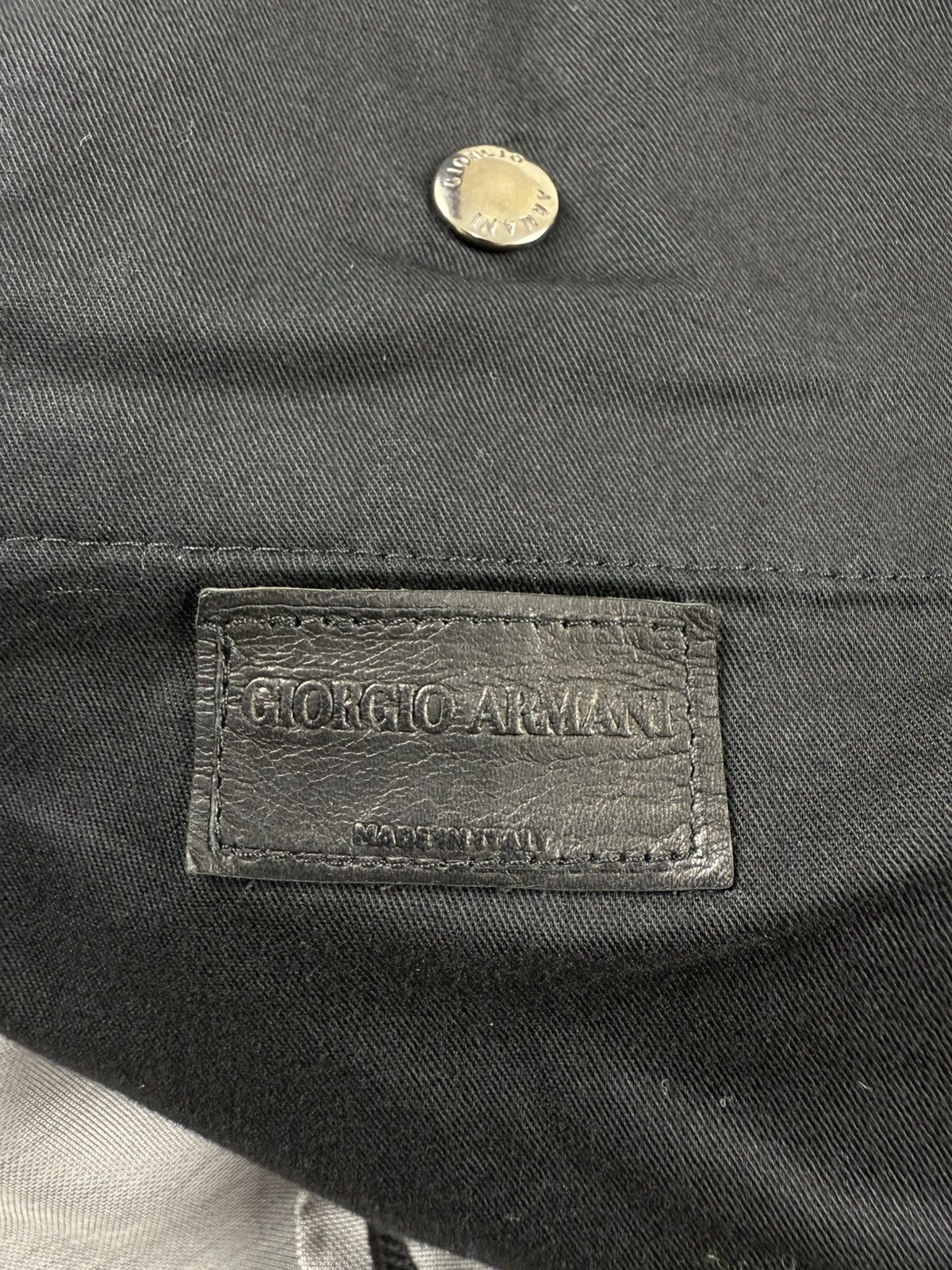 Giorgio Armani Giorgio Armani Drawstring Straight Pants Size US 30 / EU 46 - 7 Thumbnail