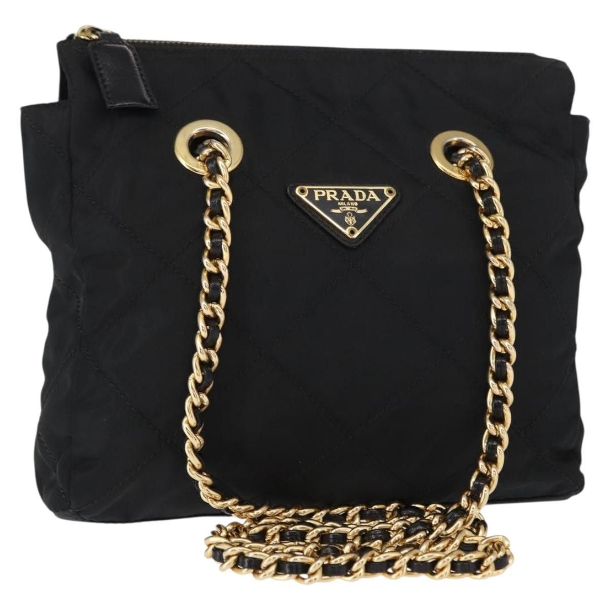 Prada Prada Re-Edition 1995 Chain Tote Quilted Re-Nylon Size ONE SIZE - 1 Thumbnail