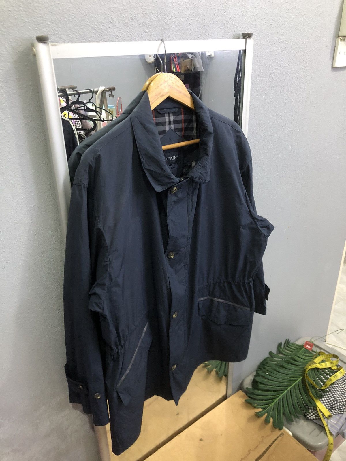 Burberry Vintage Burberry Golf Jacket Nova Check Lining Size US L / EU 52-54 / 3 - 3 Thumbnail